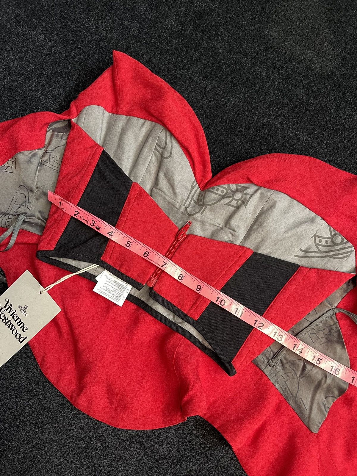 Vivienne Westwood Vivienne Westwood SS18 WILMA CORSET TOP RED NWT IT 42 Size M / US 6-8 / IT 42-44 - 17 Thumbnail