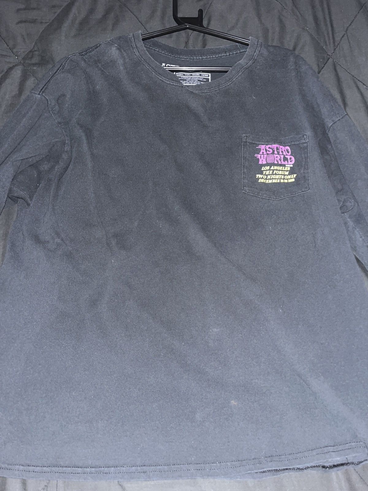 Travis Scott Travis Scott LA Forum AstroWorld Tour Long Sleeve Size US XL / EU 56 / 4 - 3 Thumbnail