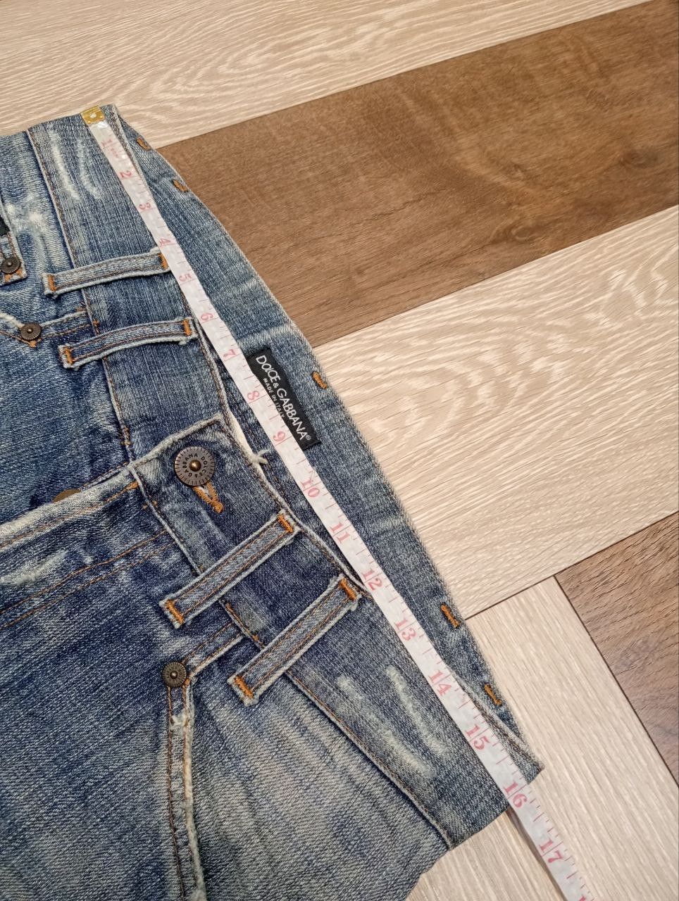 Dolce & Gabbana DOLCE & GABBANA BLUE DENIM DISTRESSED PANTS Size US 32 / EU 48 - 17 Thumbnail