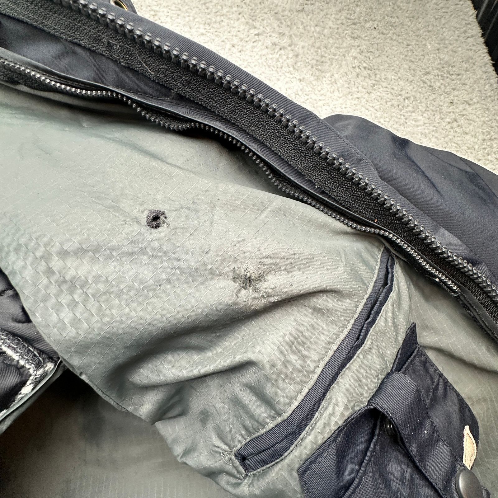 Other Blauer Thermolite Insulated Police Bomber Jacket 40R Medium Size US M / EU 48-50 / 2 - 15 Thumbnail