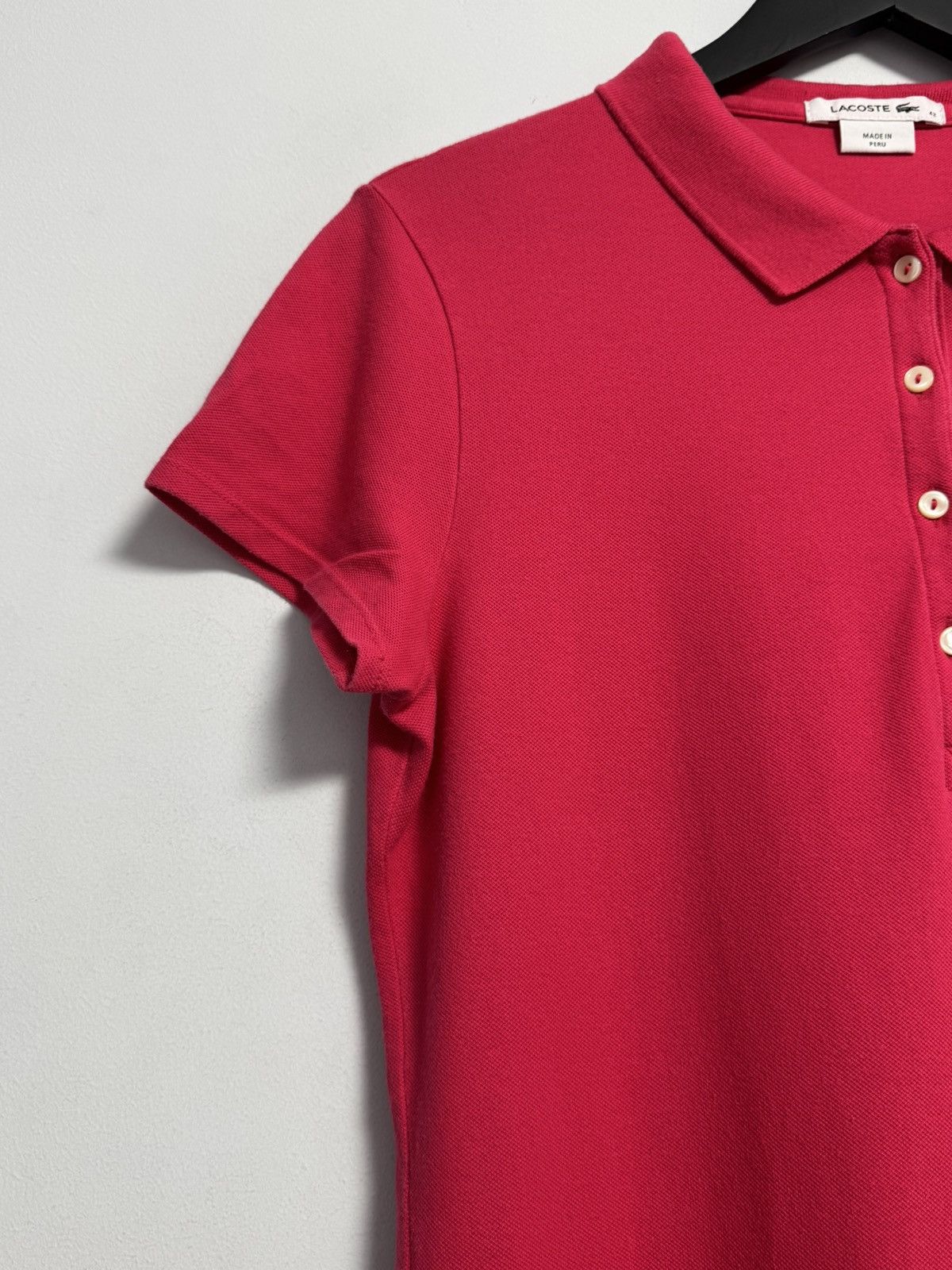 Lacoste Lacoste Striped Cotton Polo Dress Size M / US 6-8 / IT 42-44 - 6 Thumbnail