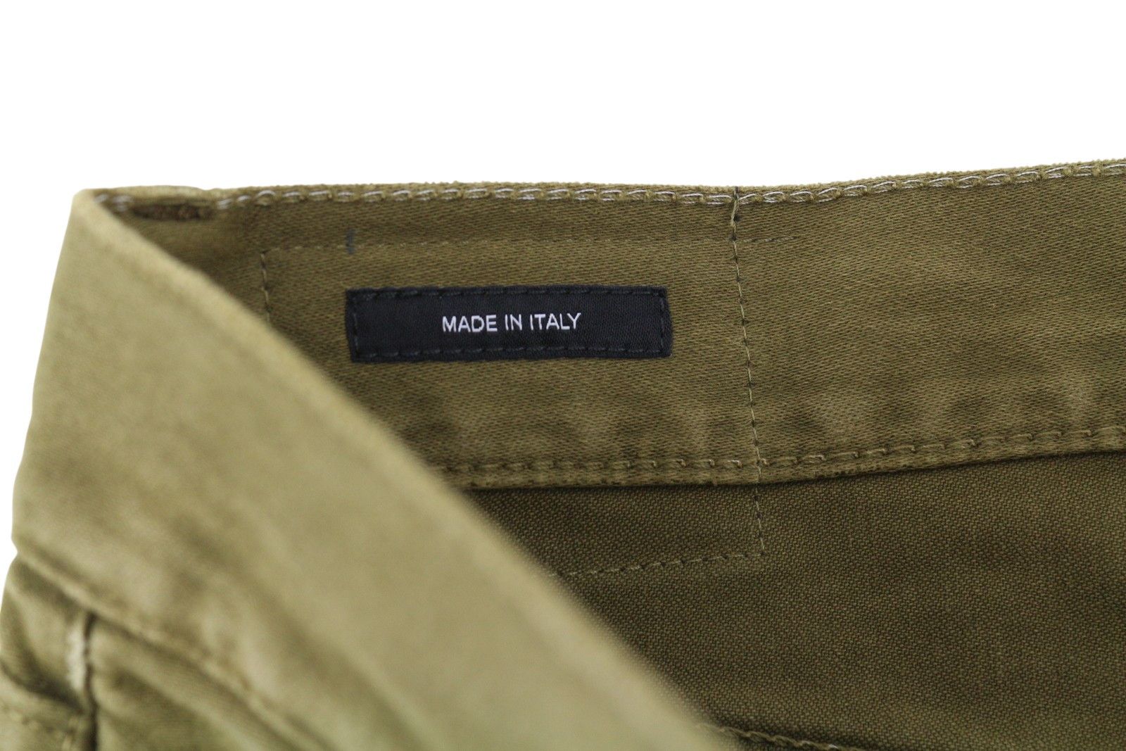 R13 BOYFRIEND 30 Olive Garment Dyed Moleskin Faded FW25 86609 Size 30" / US 8 / IT 44 - 6 Thumbnail