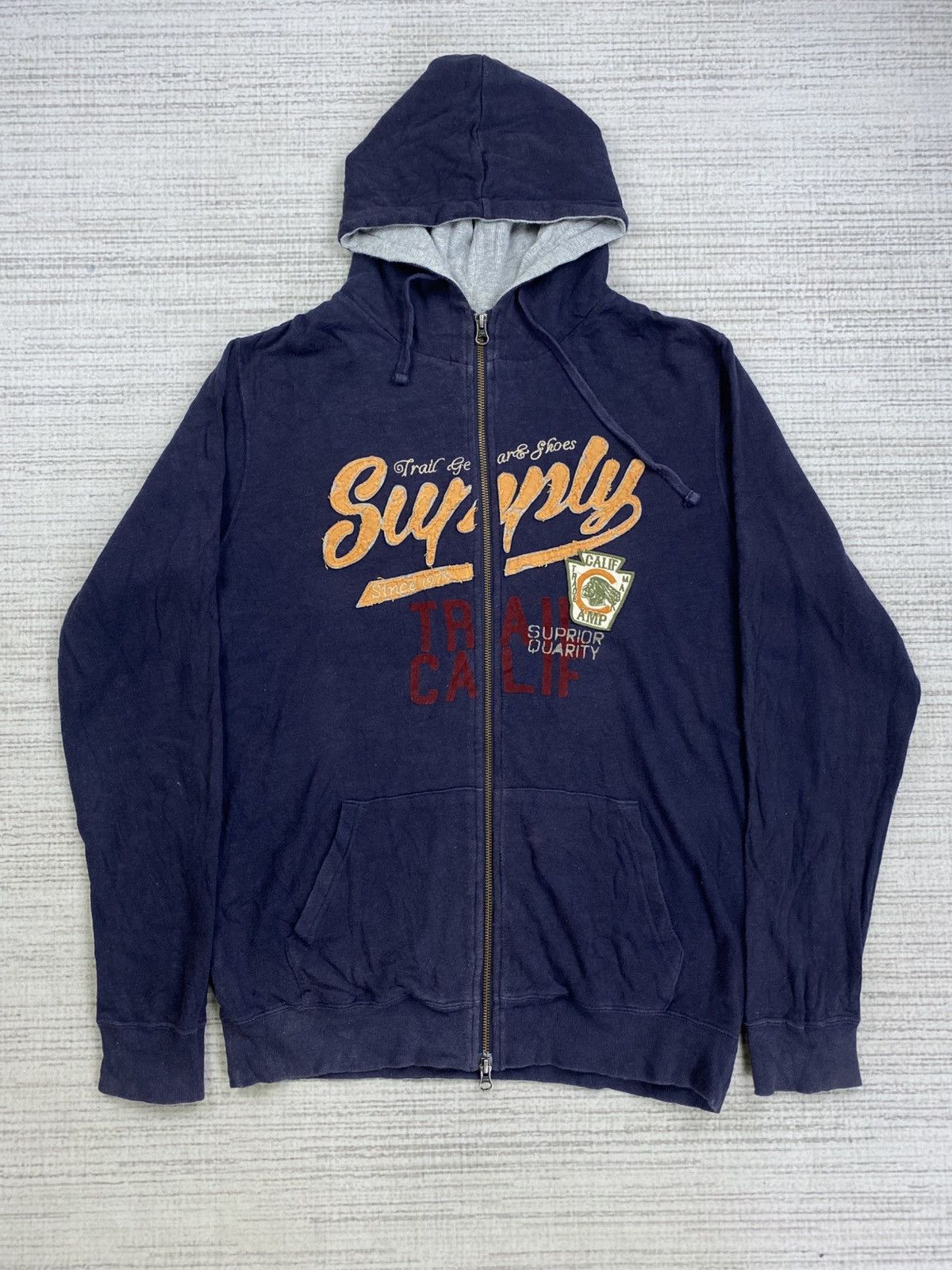 Japanese Brand × Vintage Vintage Kriff Mayer Embroidery Spellout Zipper Hoodie Jacket Size US M / EU 48-50 / 2 - 5 Thumbnail