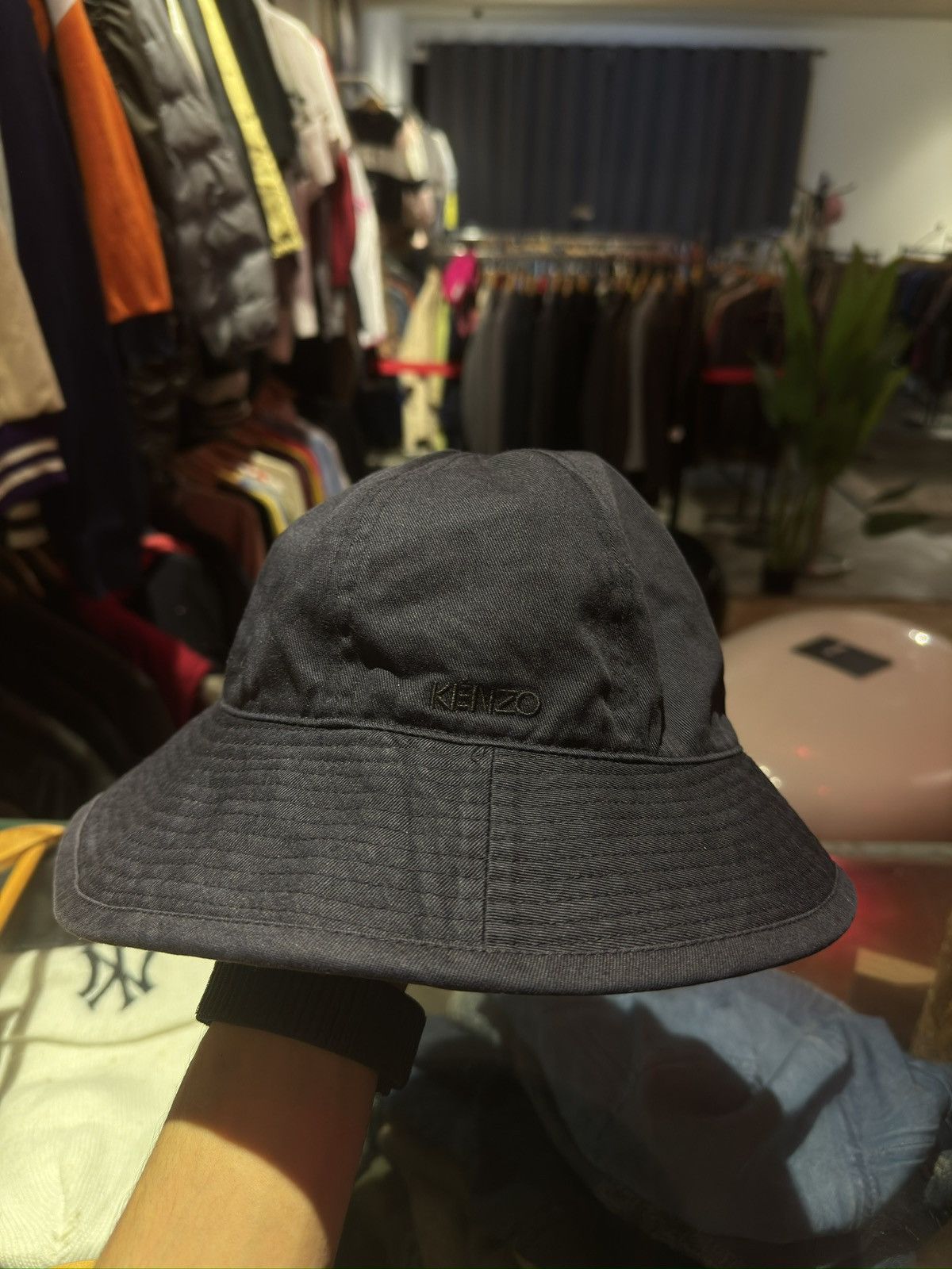 Kenzo × Vintage Vintage Kenzo Bucket hat Size ONE SIZE - 1 Thumbnail