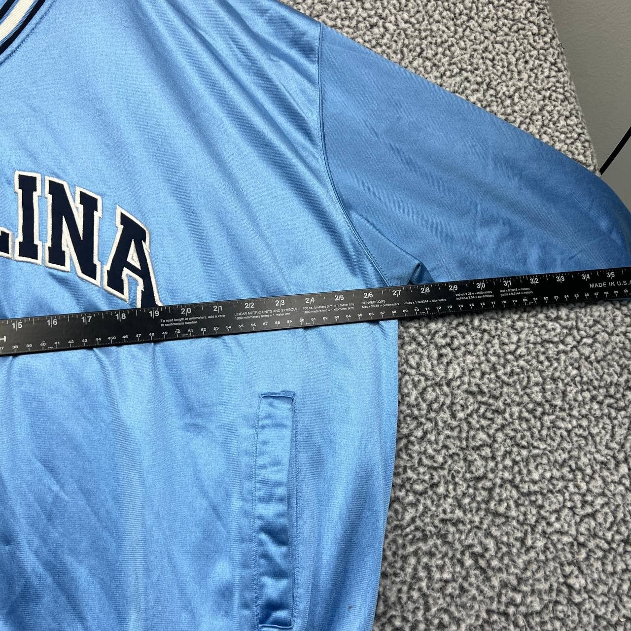 Starter Vintage North Carolina Tar Heels Windbreaker Jacket Men XL Size US XL / EU 56 / 4 - 4 Thumbnail