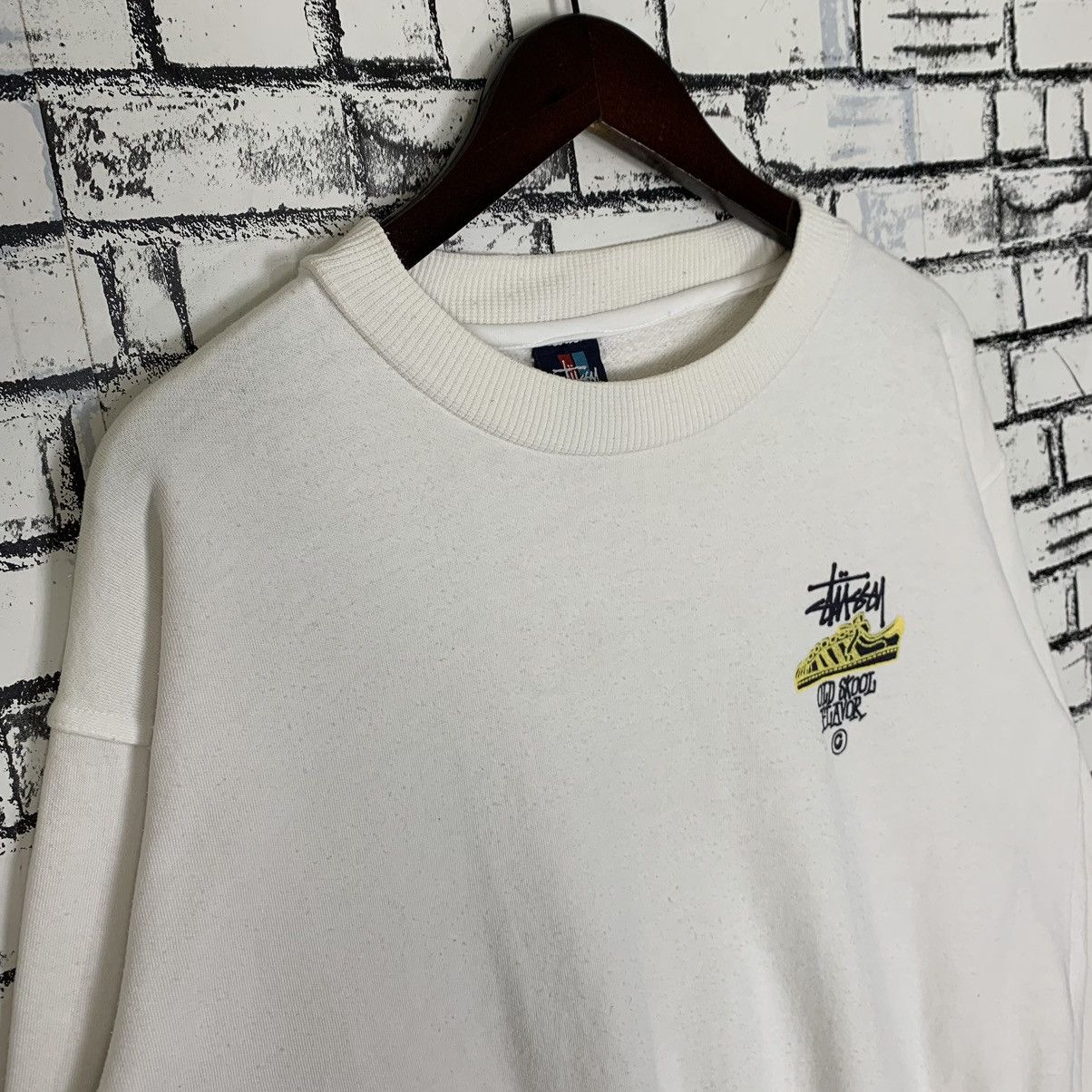 Stussy × Vintage Vintage Stussy Sweatshirt Stussy Crewneck Size US L / EU 52-54 / 3 - 4 Thumbnail