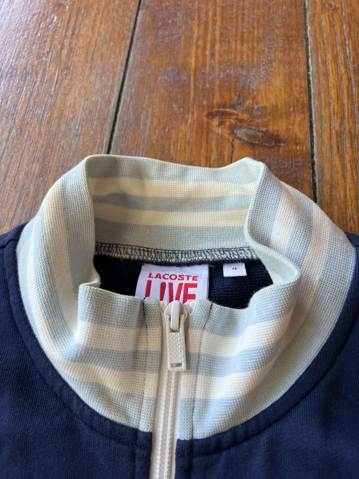 Lacoste VINTAGE LACOSTE LIVE FULL ZIP SWEATSHIRT SIZE 4 LUXURY Y2K Size US S / EU 44-46 / 1 - 6 Thumbnail