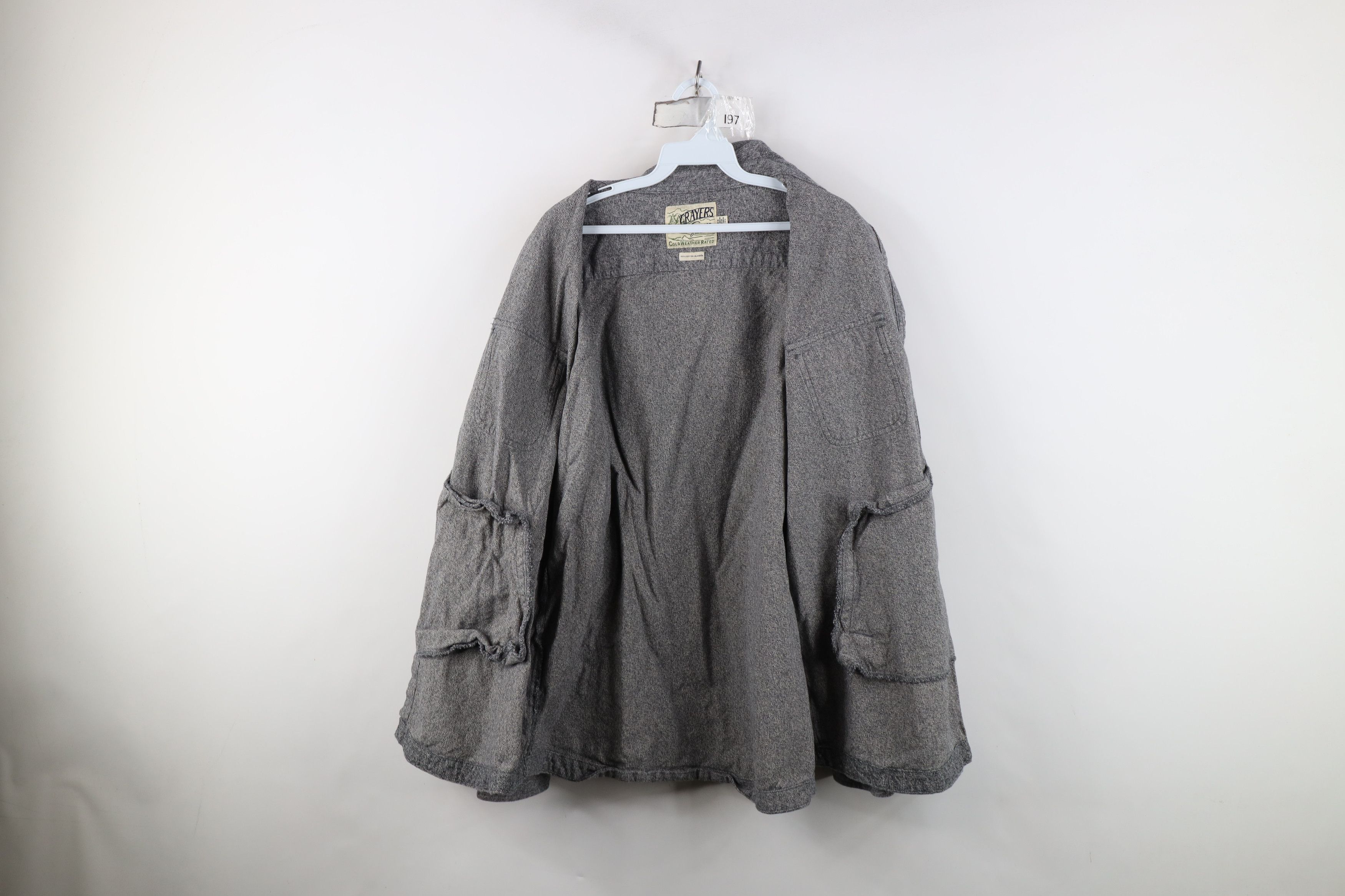 Vintage Vintage Y2K Streetwear Flannel Collared Shirt Jacket Size US XL / EU 56 / 4 - 7 Thumbnail