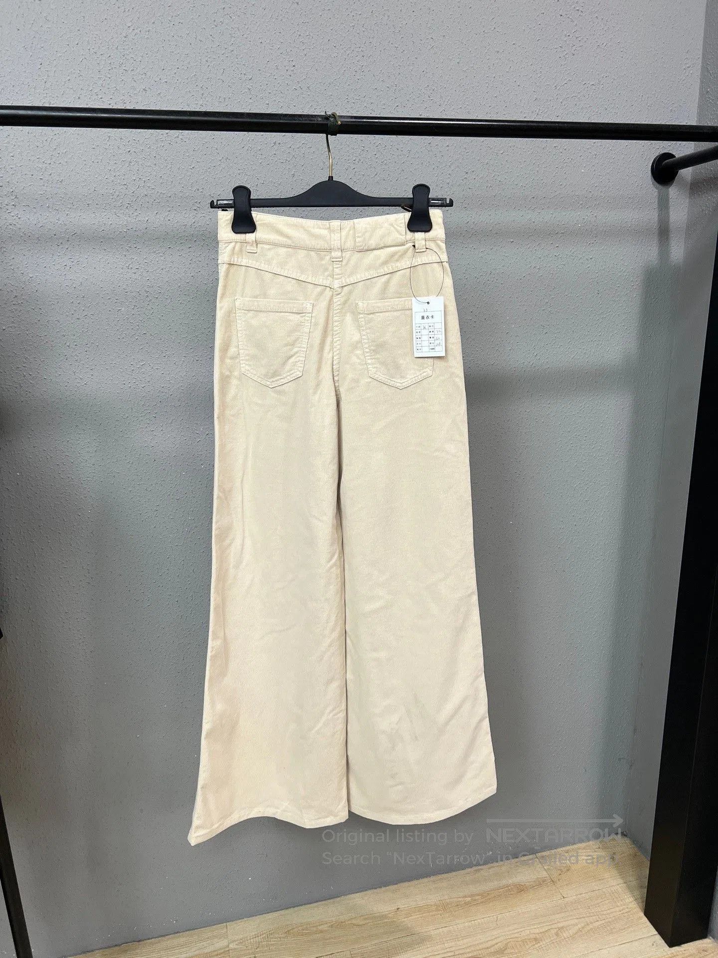 Brunello Cucinelli Brunello Cucinelli High-Waist Cashmere Blend Trousers. Size 35" - 2 Thumbnail