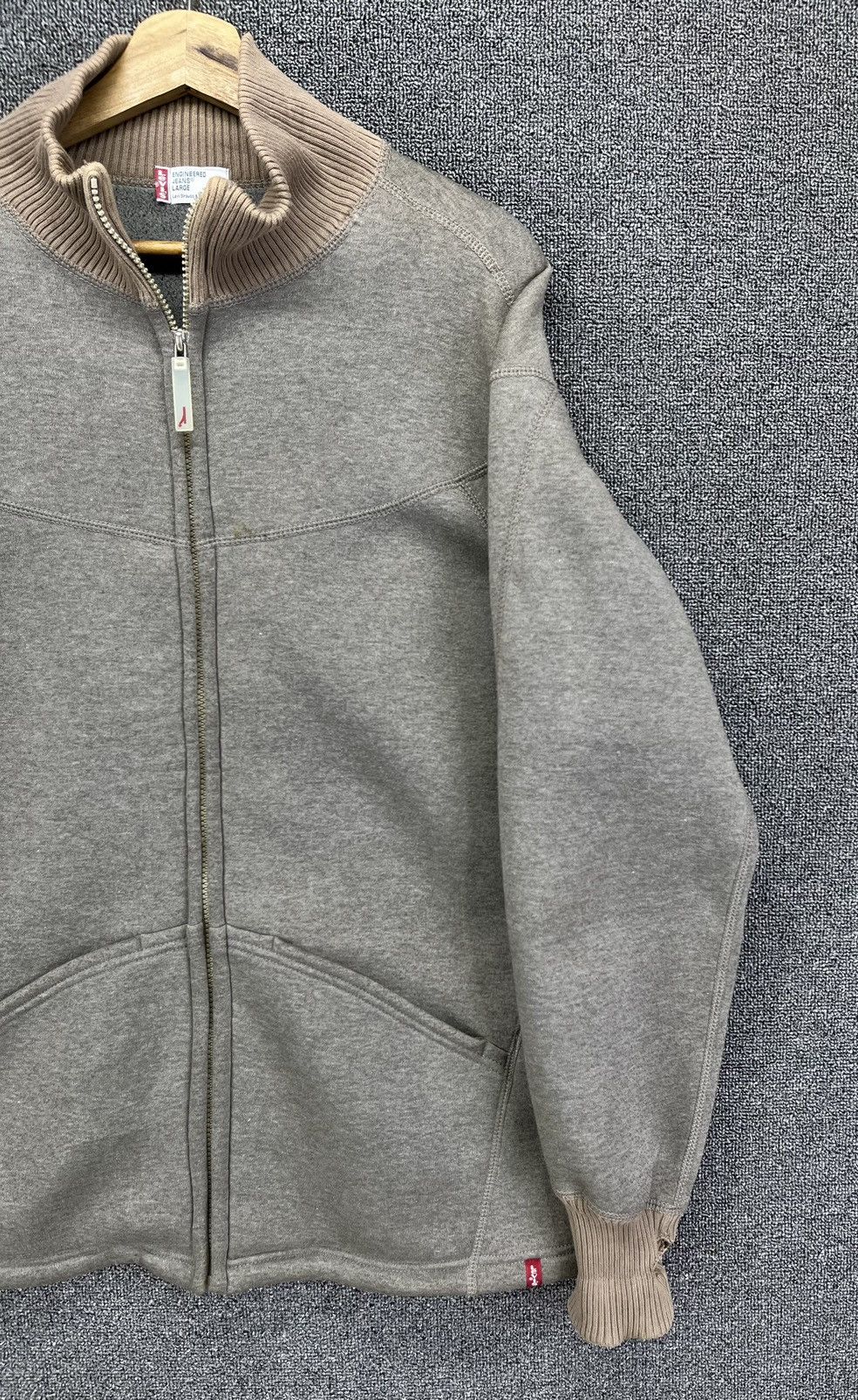 Levi's Levi's Zip Up Rare Jacket Size US L / EU 52-54 / 3 - 3 Thumbnail