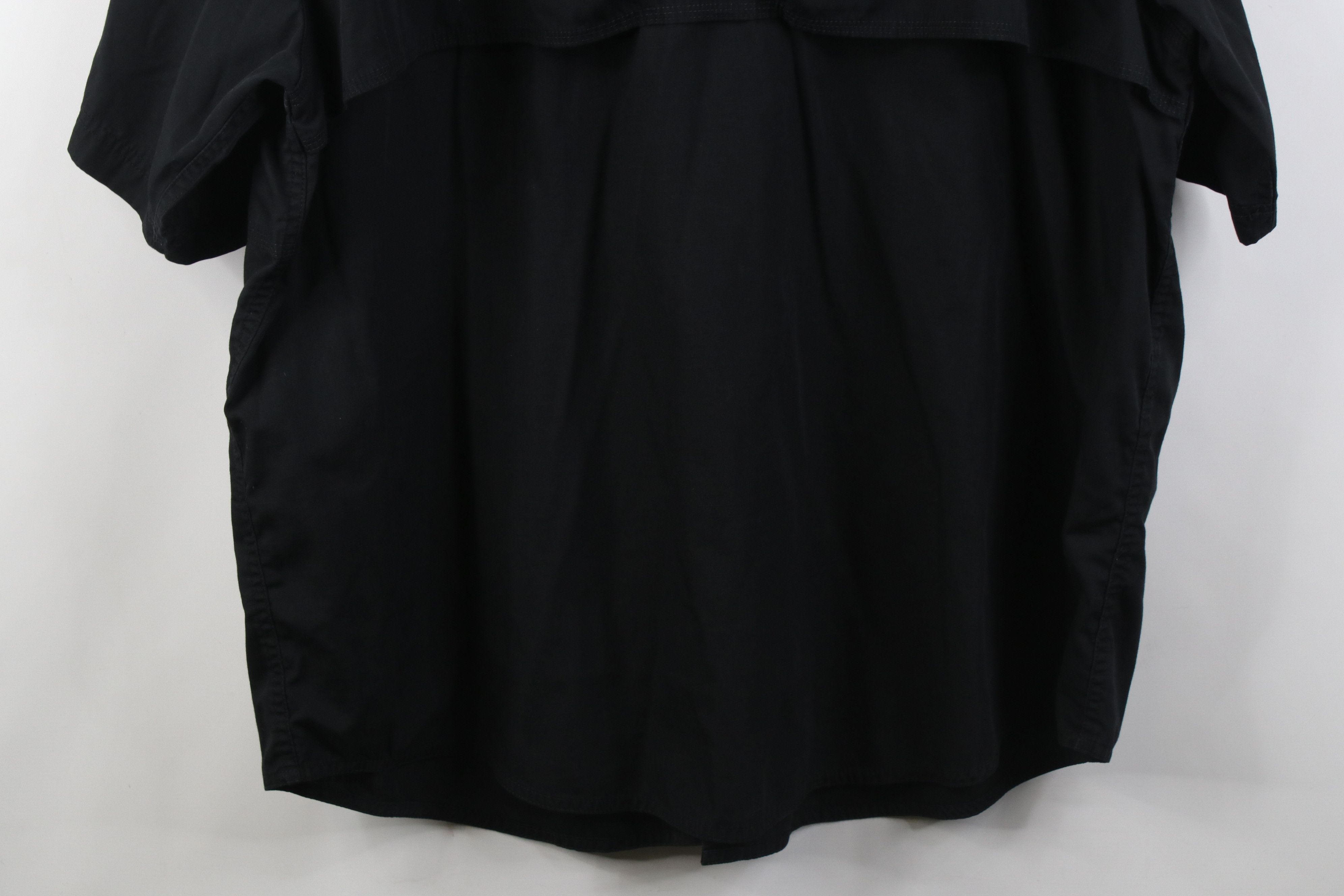 Vintage 5.11 Tactical Series Ripstop Short Sleeve Button Shirt Black Size US XXL / EU 58 / 5 - 15 Thumbnail