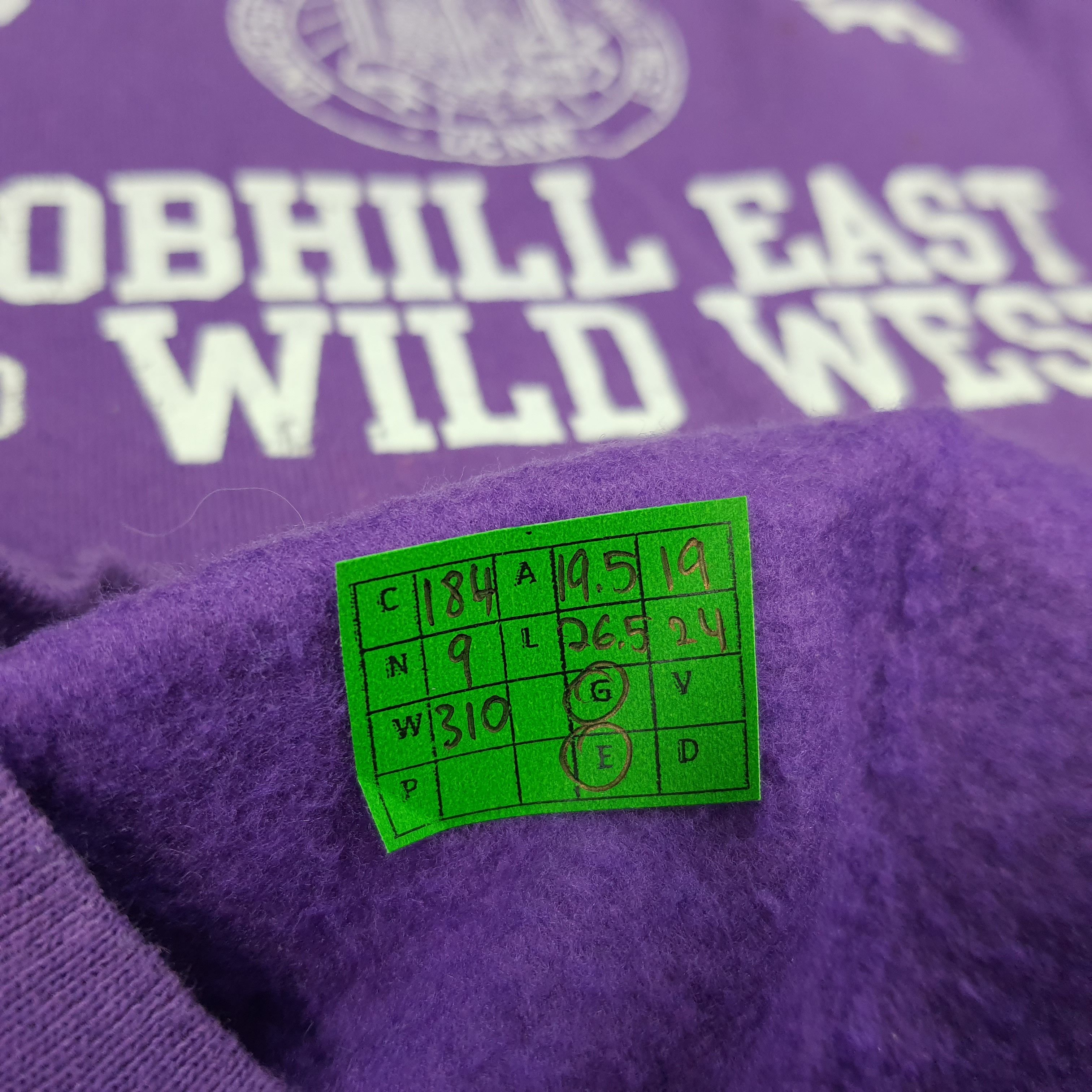 Vintage Vintage University of Nobhill East and Wild West Sweatshirt Size US S / EU 44-46 / 1 - 7 Thumbnail