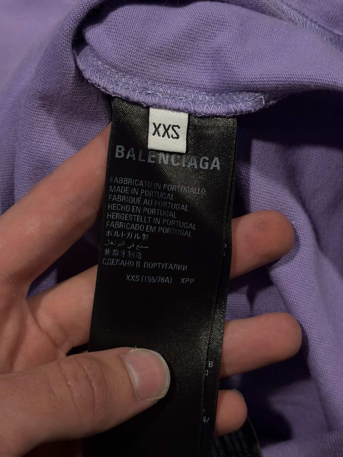 Balenciaga balenciaga embroidered campaign tee Size US XS / EU 42 / 0 - 4 Thumbnail