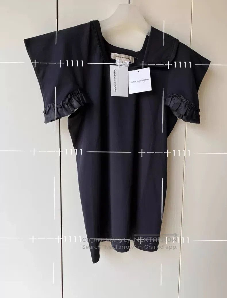 Comme des Garcons Comme des Garcons Asymmetrical deconstructed short-sleeve Size S / US 4 / IT 40 - 4 Thumbnail