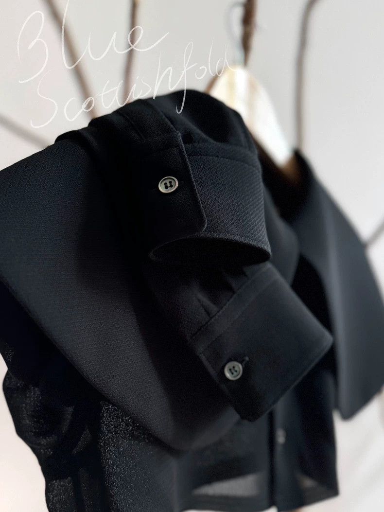 Comme des Garcons Comme Des Garcons Short shirt with large lapel Size S / US 4 / IT 40 - 7 Thumbnail