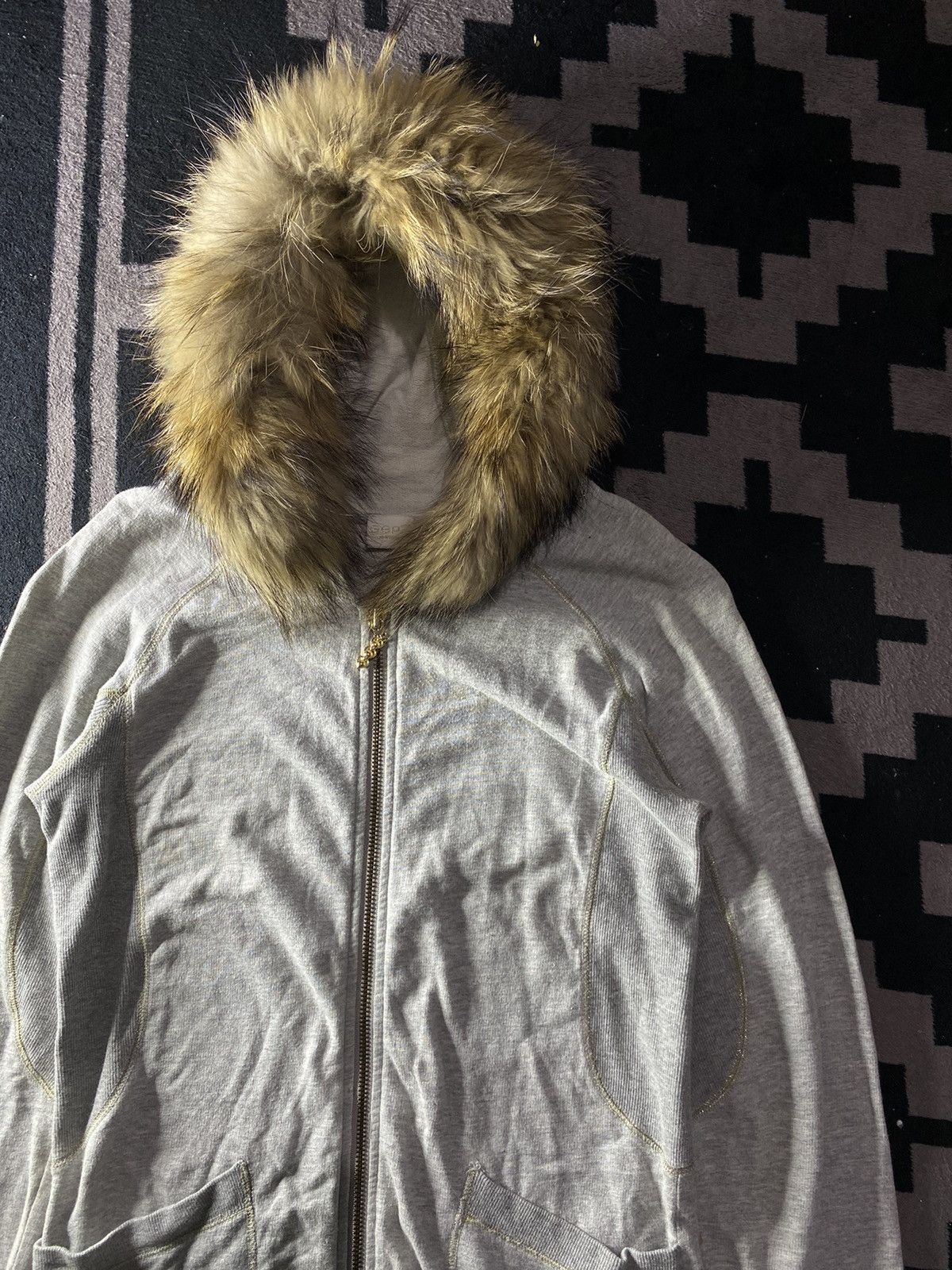 Le Grande Bleu (L.G.B.) ggpx faux fur zip hoodie Size US S / EU 44-46 / 1 - 3 Thumbnail