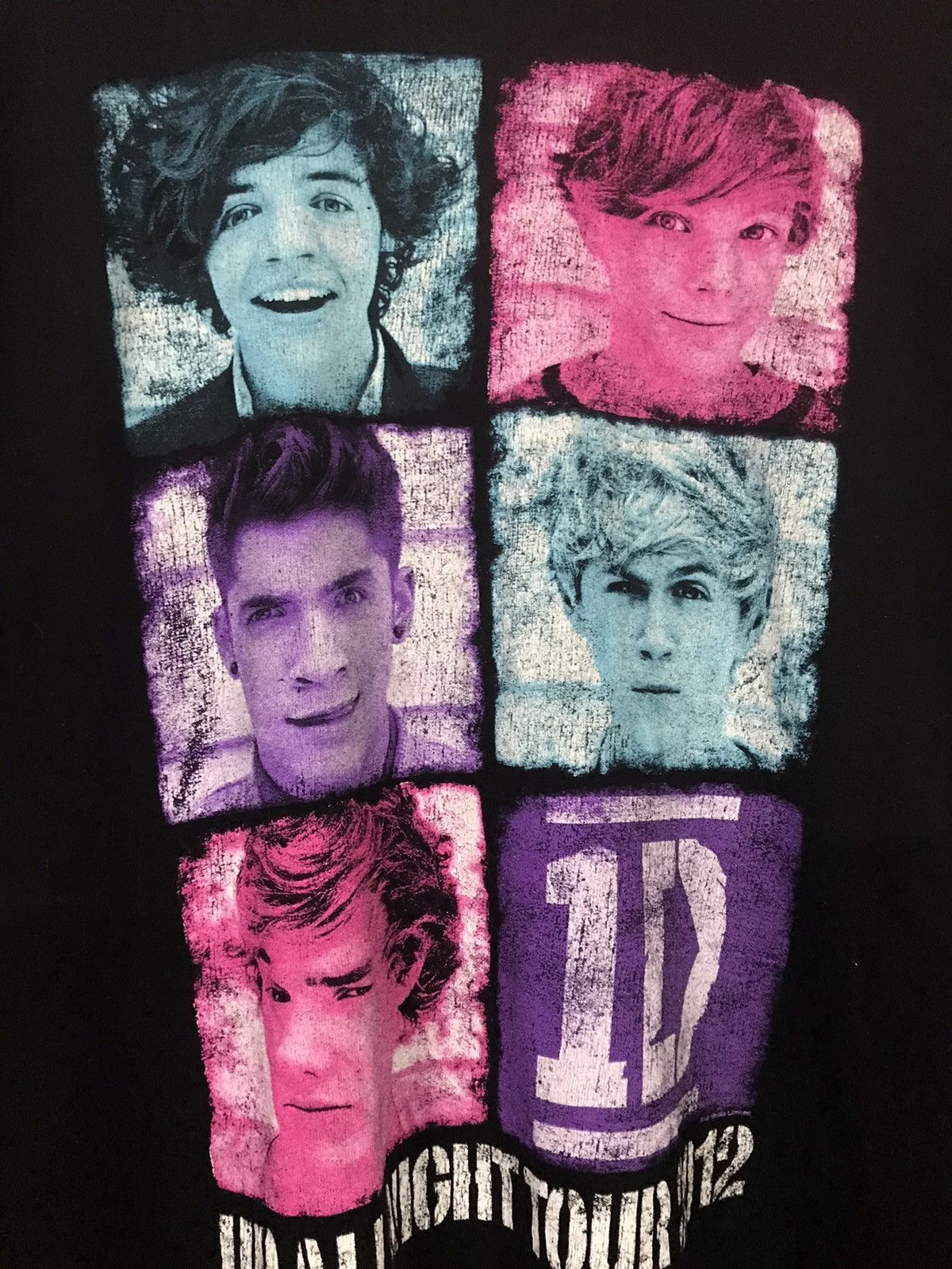 Band Tees 1 Direction Up All Night Tour 2012 Crewneck Tee Size US L / EU 52-54 / 3 - 3 Thumbnail