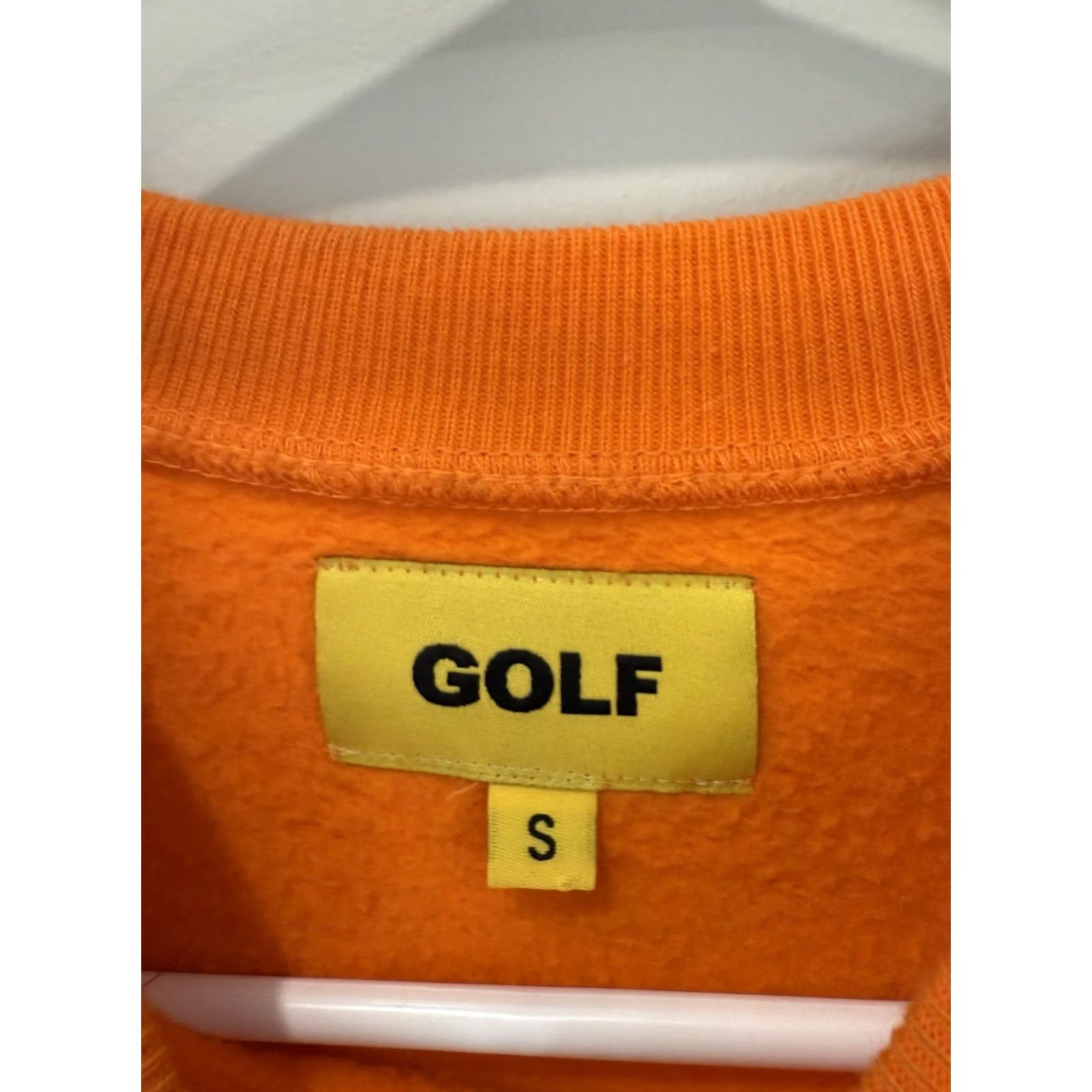 Golf Wang Golf Wang X Tyler, The Creator Sweatshirt Crew Neck Orange Small Regular Men Size US S / EU 44-46 / 1 - 3 Thumbnail