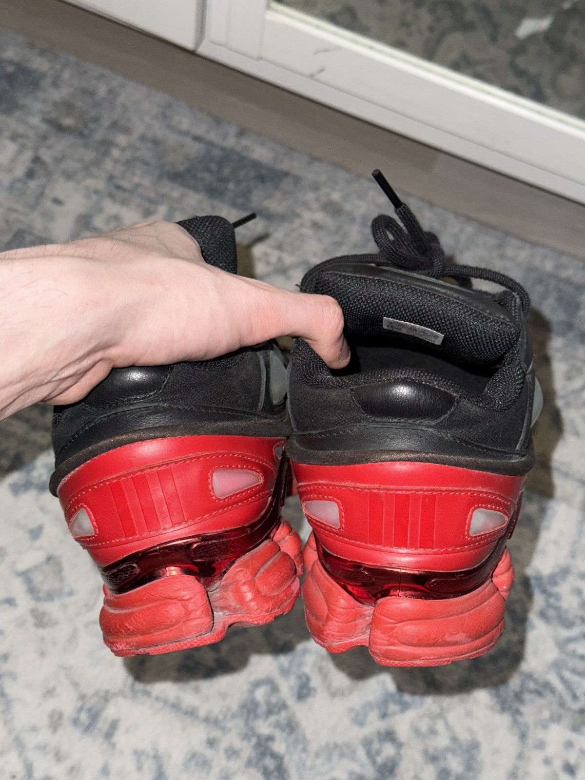 Raf Simons Adidas x Raf Simons Ozweego Skarlet red Size US 7 / EU 40 - 6 Thumbnail
