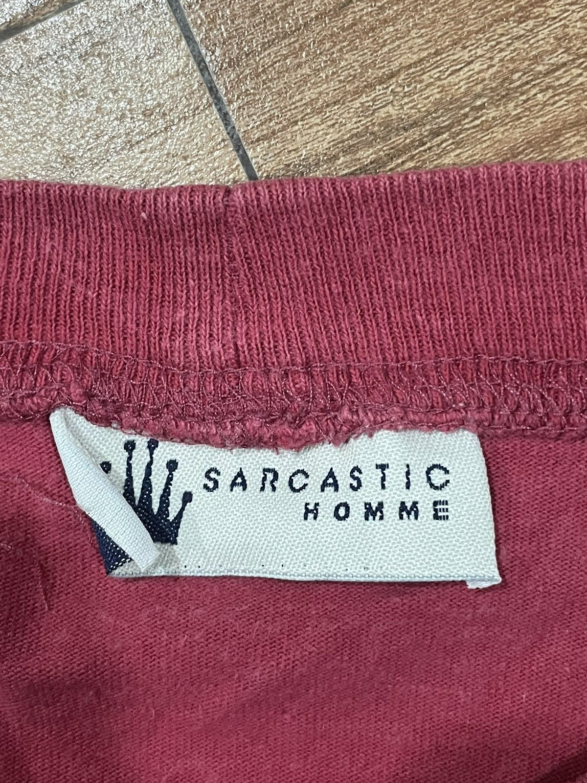 Japanese Brand Sarcastic Homme Tshirt Size US XL / EU 56 / 4 - 4 Thumbnail