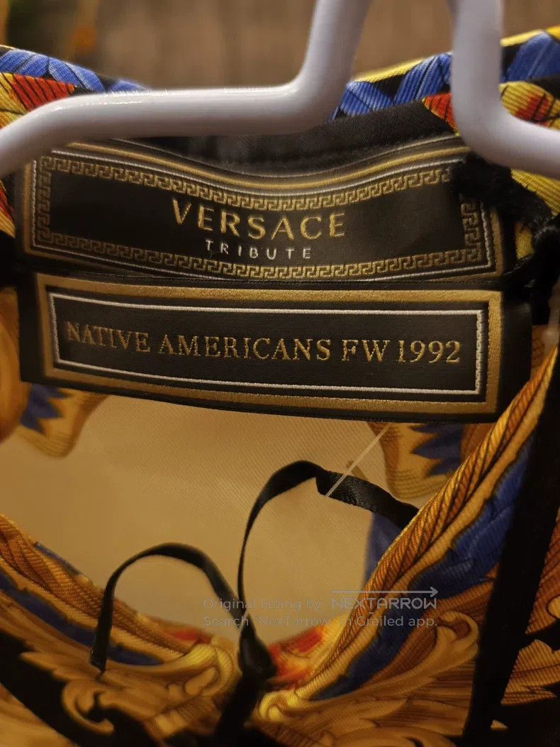 Versace Versace Mulberry silk shirt Size US XXS / EU 40 - 3 Thumbnail