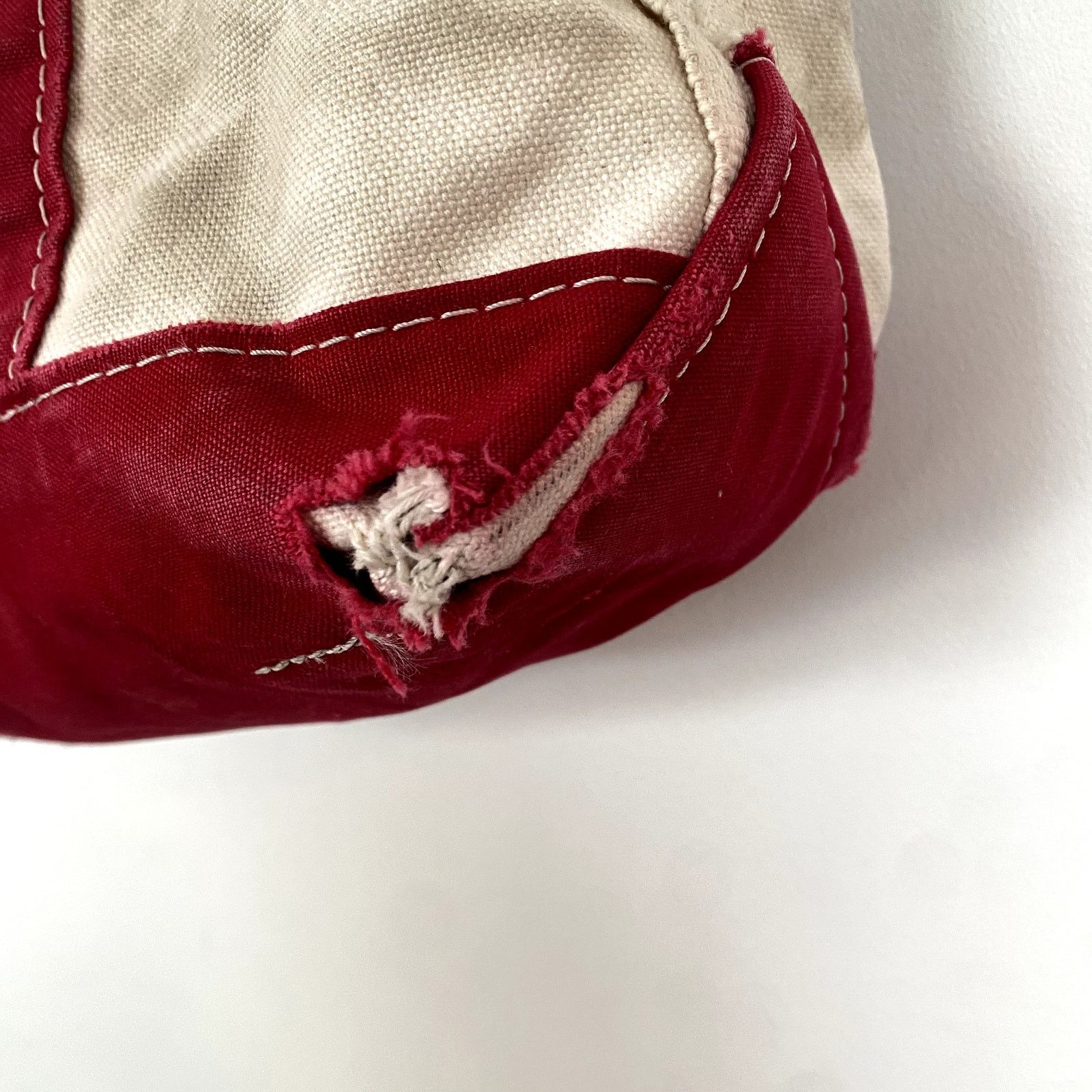 L.L. Bean × Vintage Vintage LL Bean Boat And Tote Bag Distressed Thrashed Size ONE SIZE - 8 Thumbnail