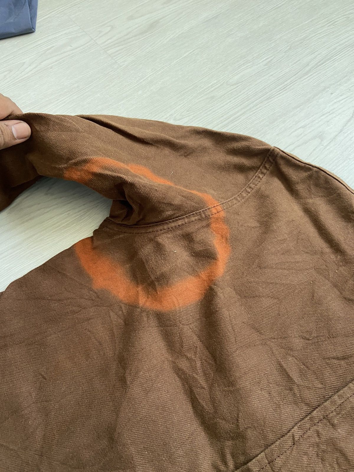 CABANE de ZUCCa × Issey Miyake Vintage 2000’s Zucca Travail Spiral Design Chore Jacket Size US M / EU 48-50 / 2 - 5 Thumbnail