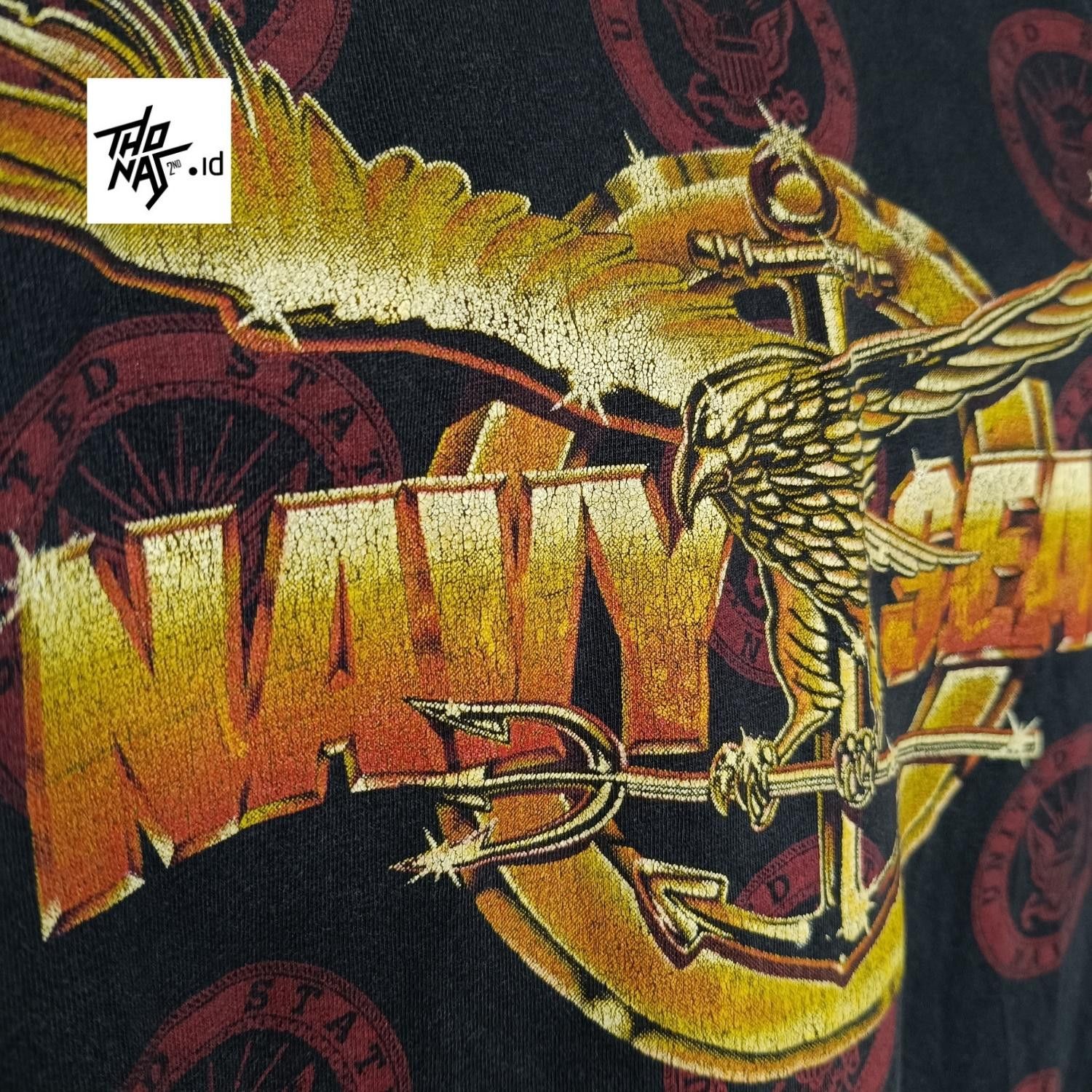 Vintage 90s United States Navy Seals 3d logo Size US L / EU 52-54 / 3 - 4 Thumbnail