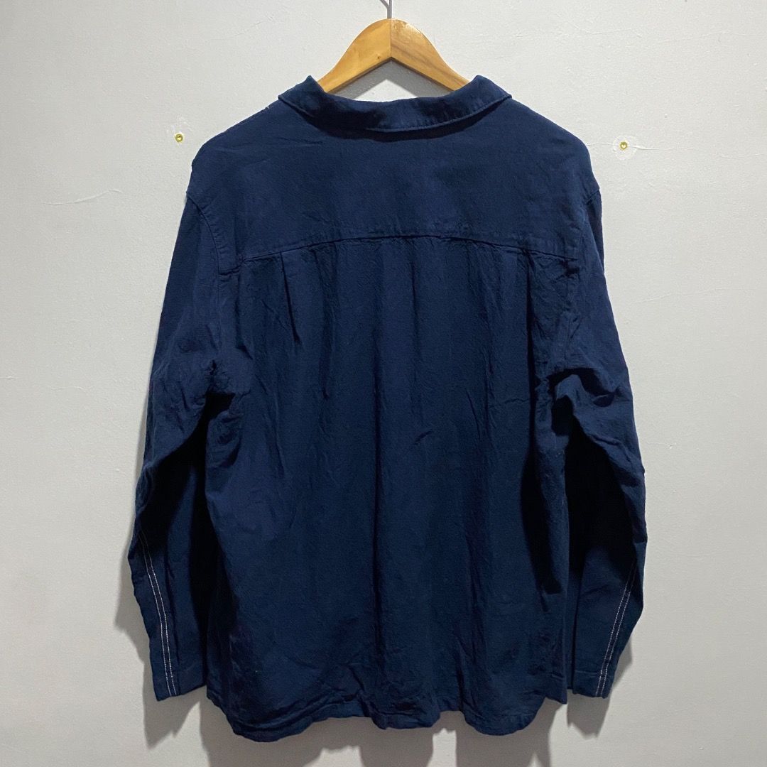 Japanese Brand Sunny Clouds Japan Indigo LS M/L Size US M / EU 48-50 / 2 - 8 Thumbnail