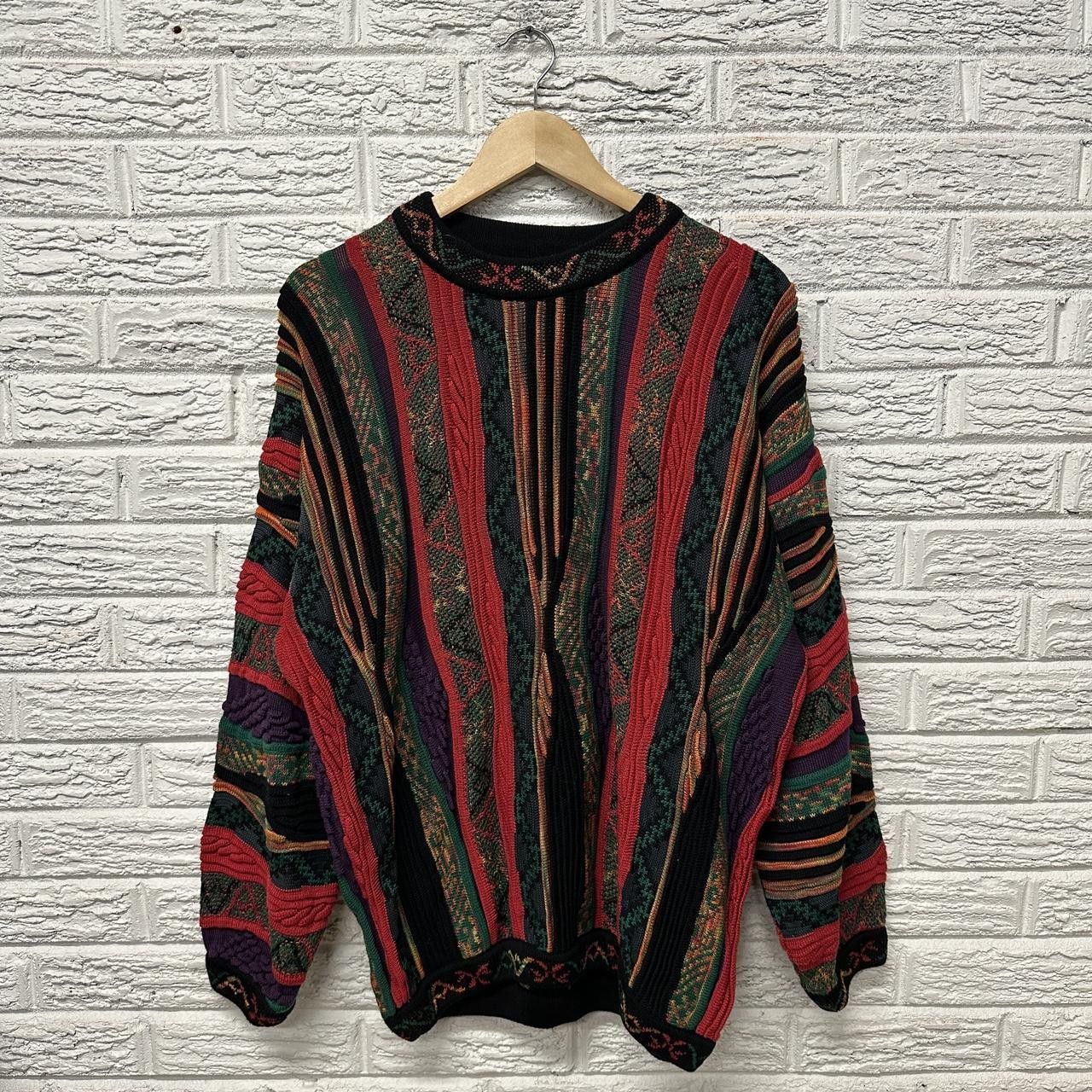 Coogi × Norm Thompson × Vintage Vintage Norm Thompson 3D Knit Sweater Large Size US L / EU 52-54 / 3 - 2 Thumbnail