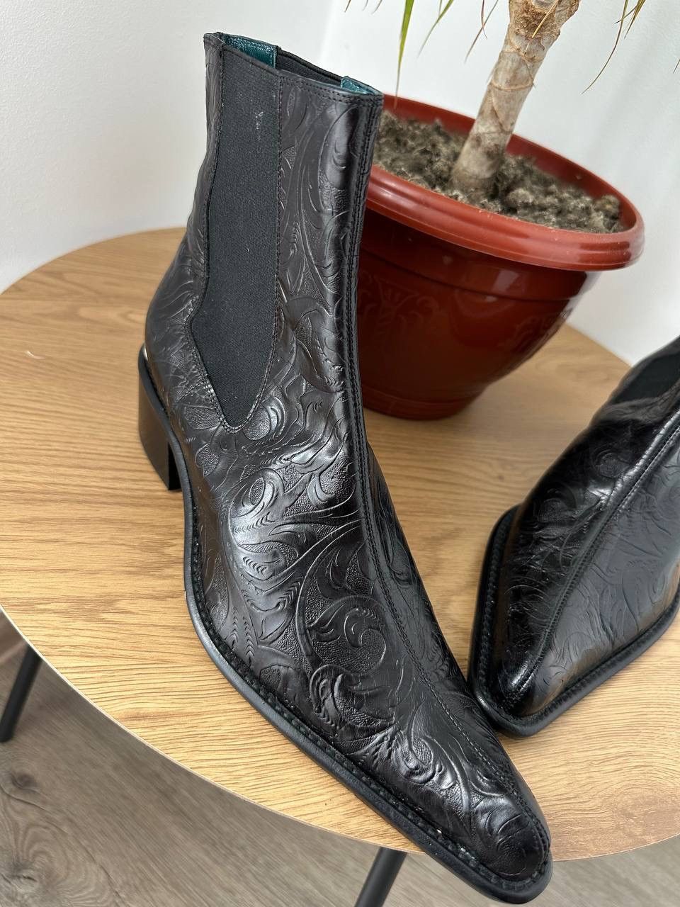Japanese Brand × Vintage Vintage Japanese Coccinelle Kozak Men’s Black Boots Size US 7 / EU 40 - 8 Thumbnail