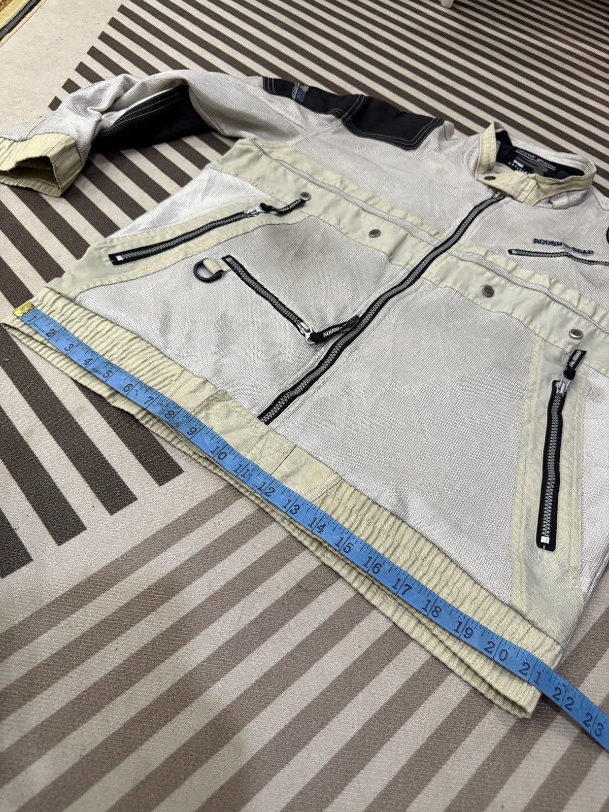 Japanese Brand 🔥🔥🔥ARCHIVE ROUGH & ROAD BIKER JACKET Size US L / EU 52-54 / 3 - 9 Thumbnail