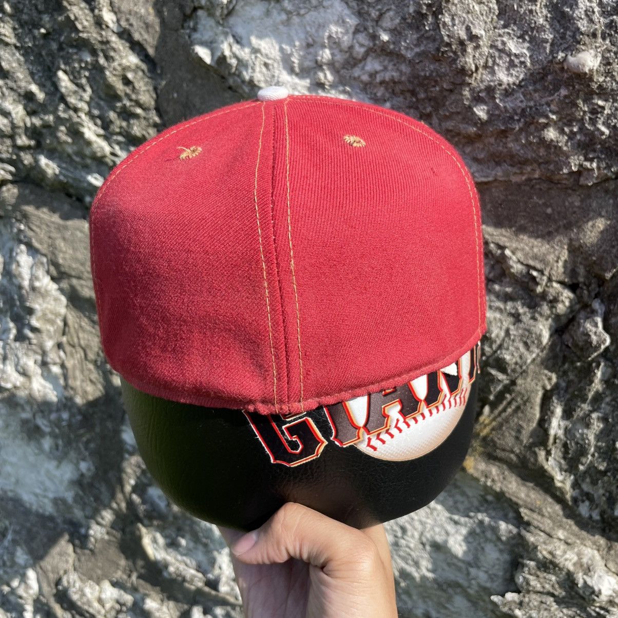 Wilson Vintage 70s Wilson Philadelphia Phillies Fitted Hat 7 1/8 Size ONE SIZE - 2 Thumbnail
