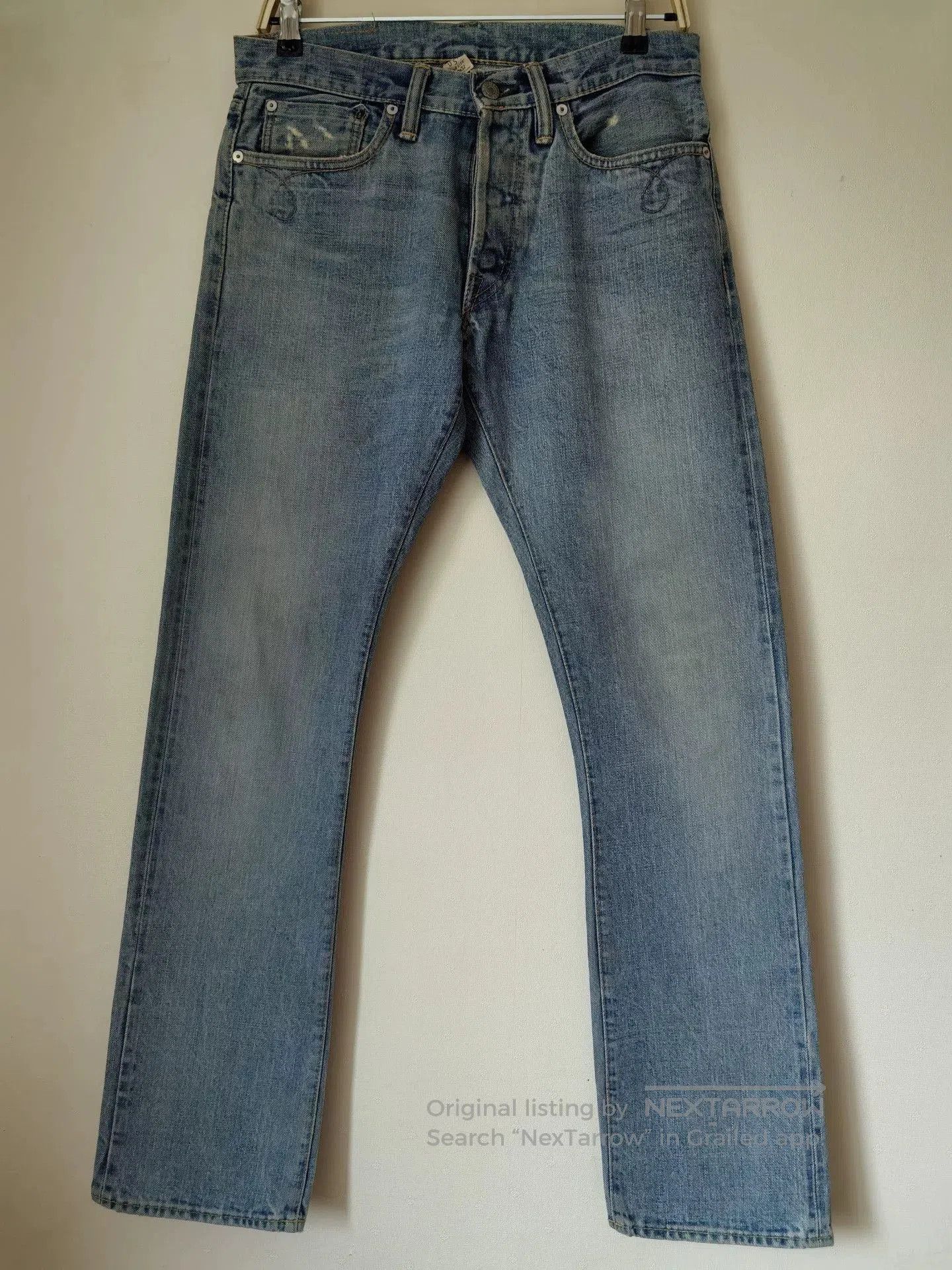RRL Ralph Lauren RRL Slim Bootcut Denim Jeans. Size US 30 / EU 46 - 3 Thumbnail