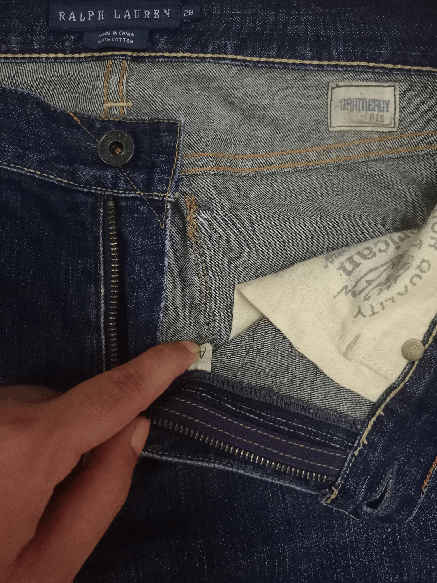 RRL Ralph Lauren × Ralph Lauren × Ralph Lauren Blue Label Vintage Ralph Lauren 815 Blue Label Flare Jeans Size US 31 - 14 Thumbnail