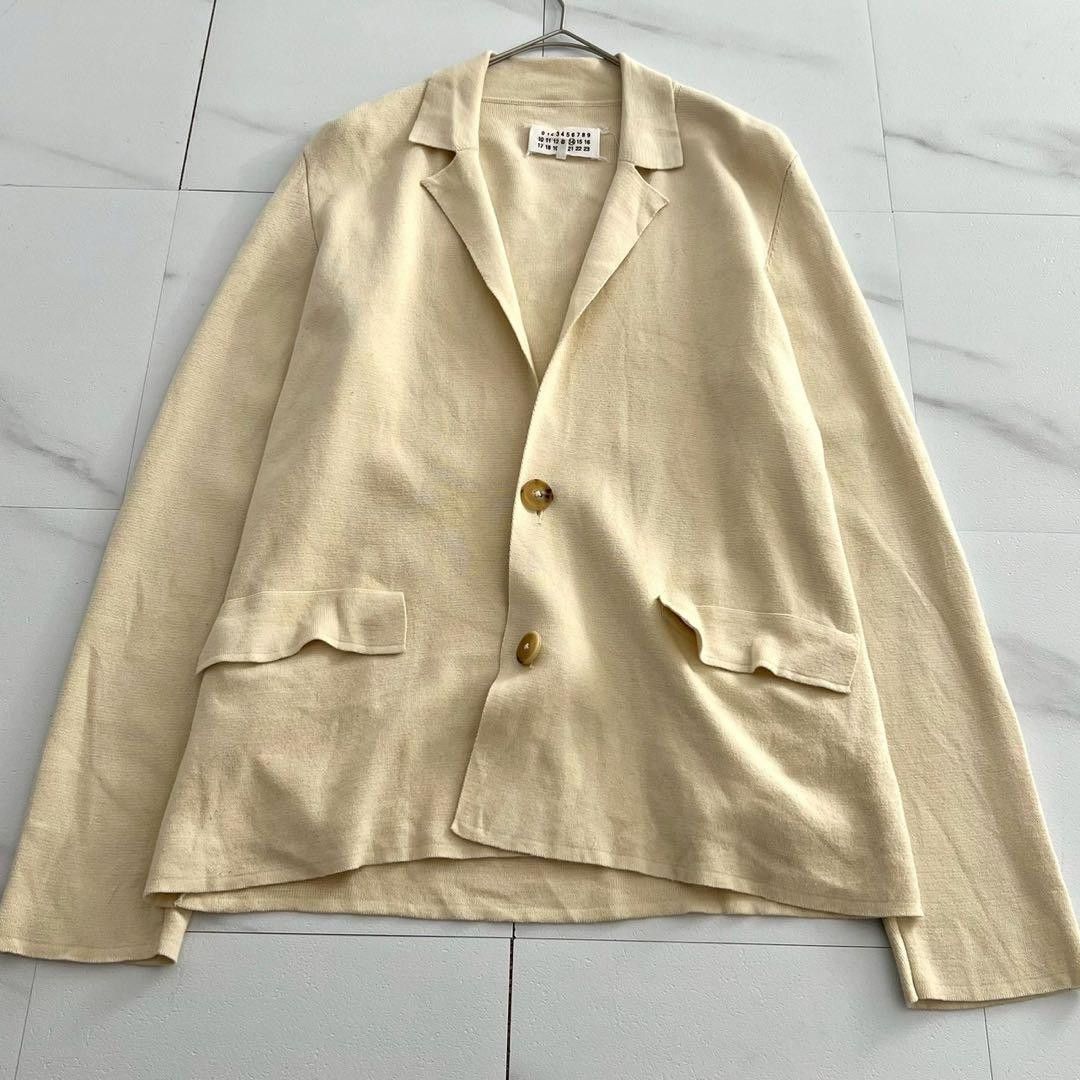 Maison Margiela MAISON MARTIN MARGIELA Wool Cotton Knit Jacket