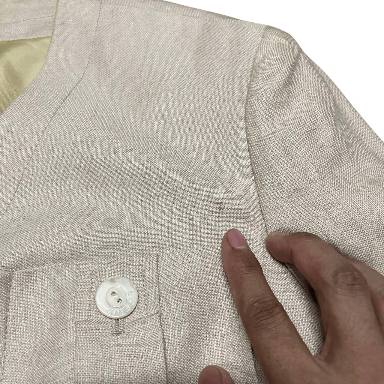 Loewe Loewe Linen Jacket Size S / US 4 / IT 40 - 5 Thumbnail