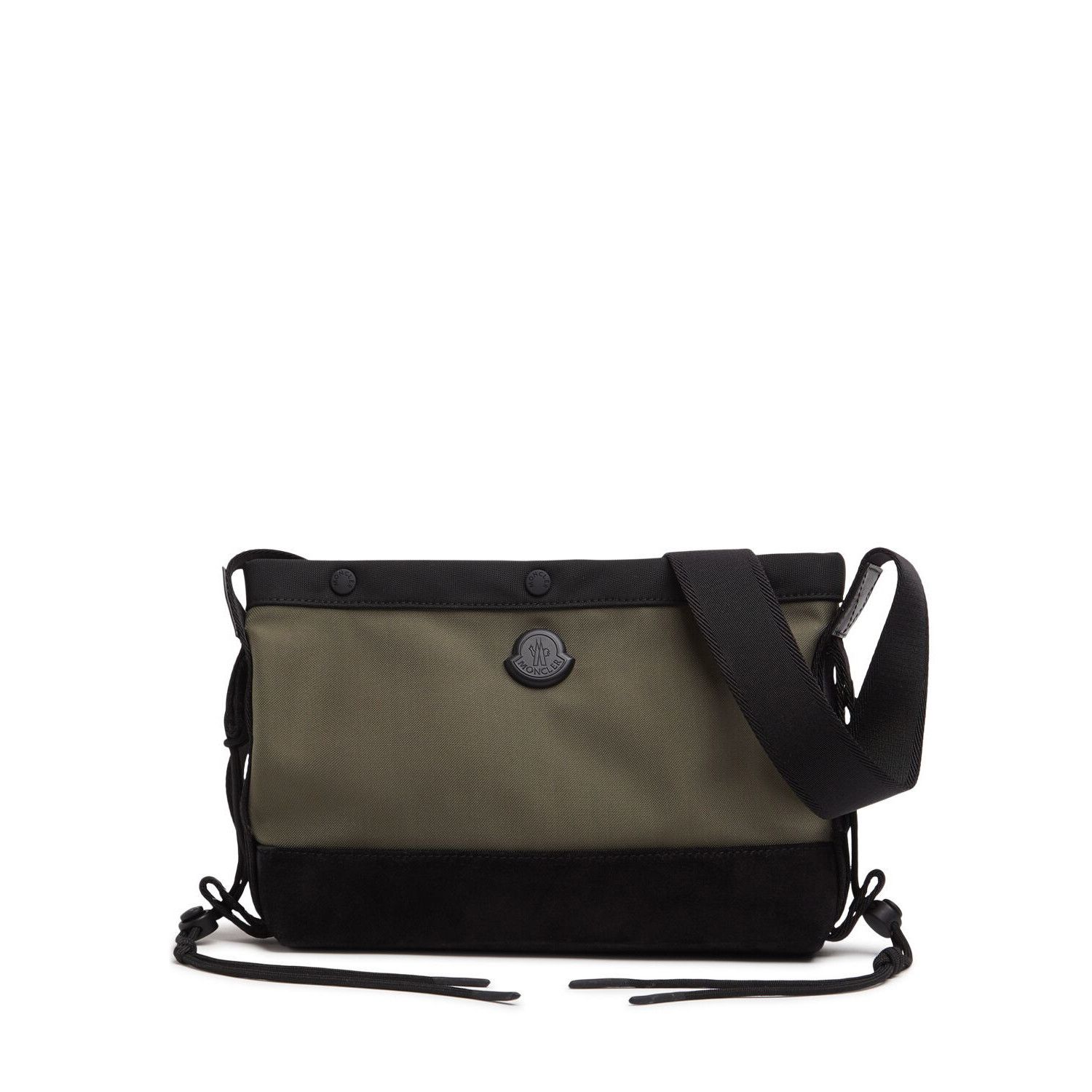 MONCLER Caradoc Green Nylon Crossbody Bag New & Authentic