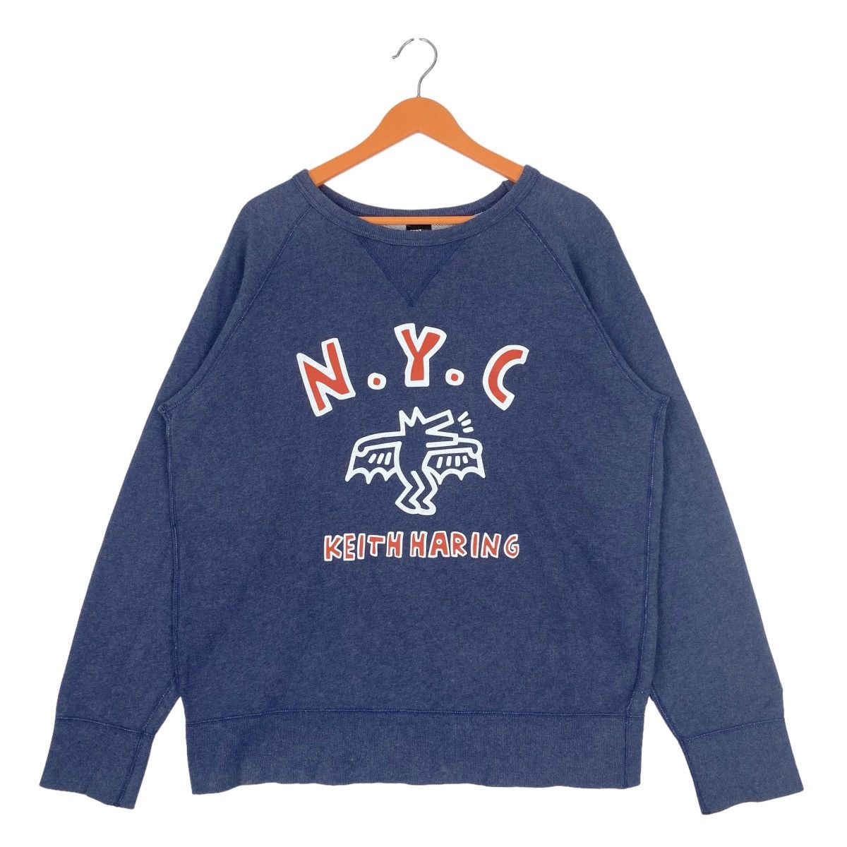 Keith Haring Keith Haring Sweatshirt Crewneck Pullover Jumper Size US L / EU 52-54 / 3 - 1 Thumbnail