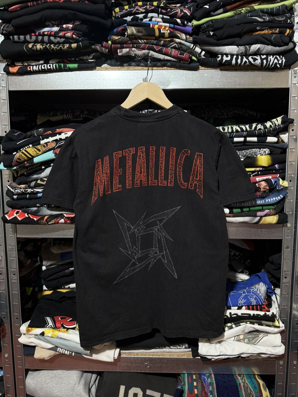 Vintage Vintage 90’s Metallica AOP Rock Band Retro T-Shirt Y2K Hype Size US S / EU 44-46 / 1 - 2 Thumbnail