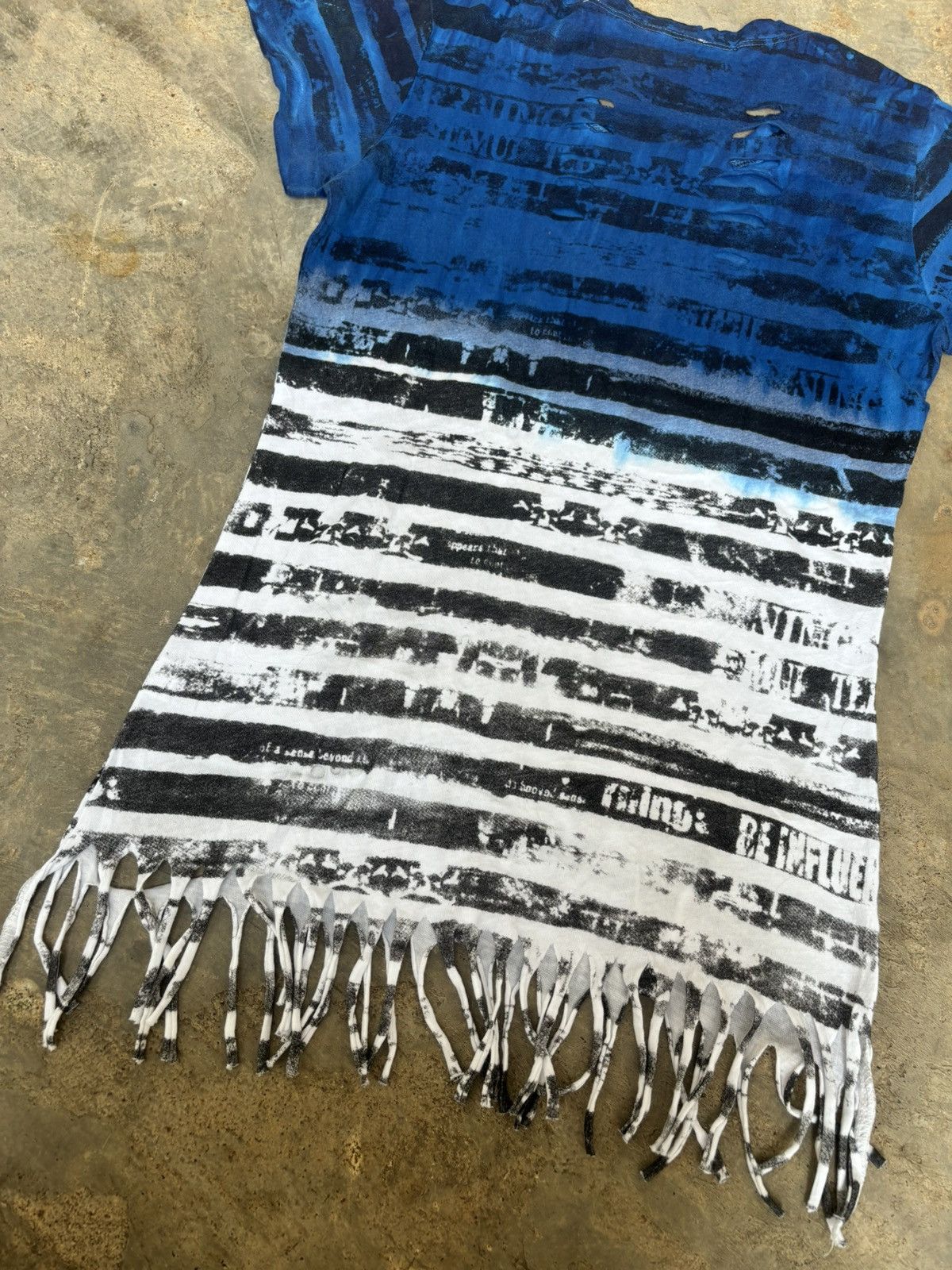 Hysteric Glamour × If Six Was Nine × Japanese Brand Y2k Poem Studded Ifsixwasnine lgb Punk Style Tshirt Size M / US 6-8 / IT 42-44 - 5 Thumbnail