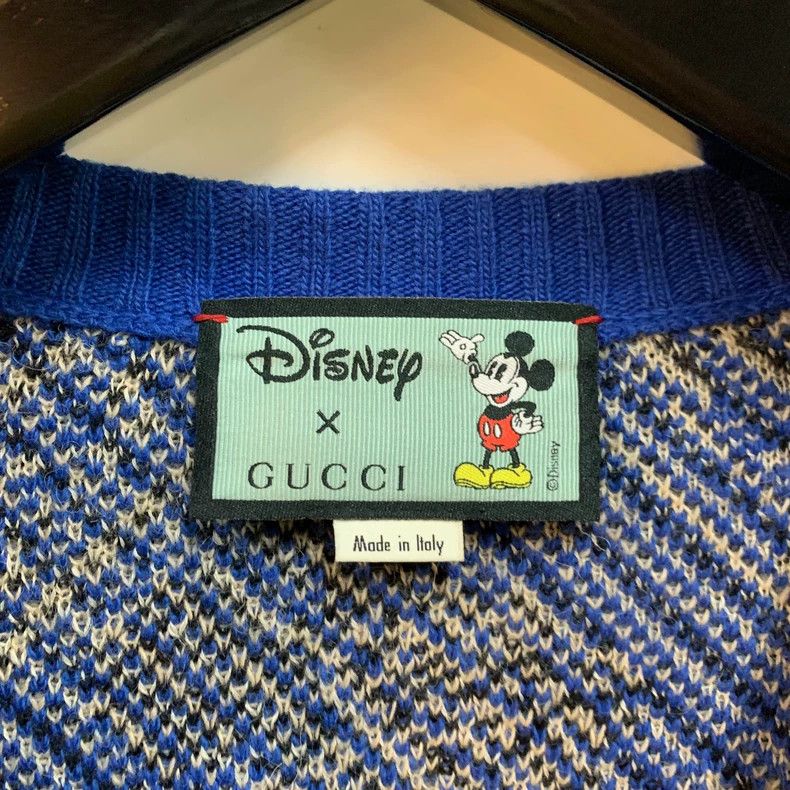 Gucci Gucci Disney co-branded cardigan sweater 2501-Nextarrow Size US M / EU 48-50 / 2 - 2 Thumbnail