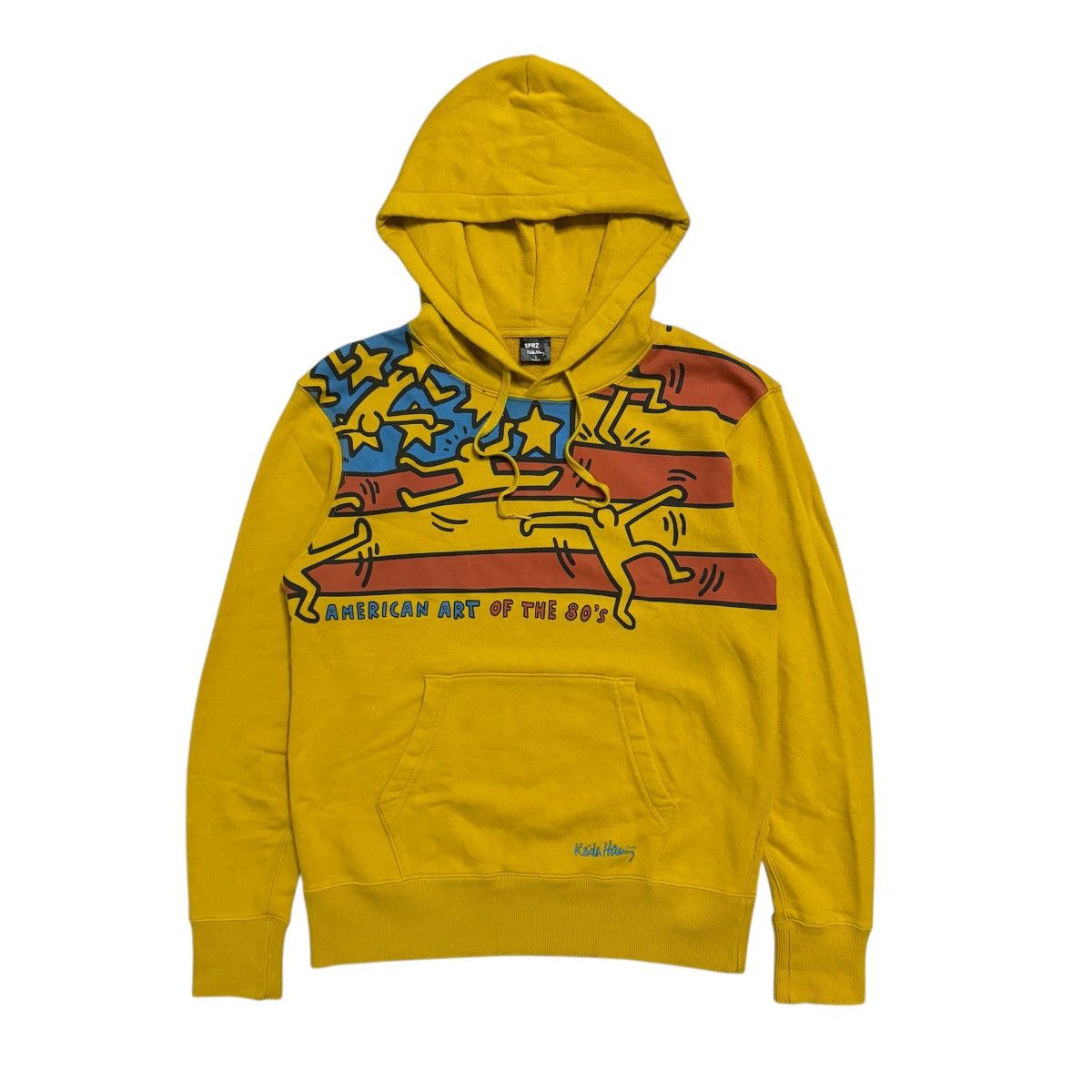 Keith Haring Rare !! Keith Haring American Art of the 80’s hoodie Size US S / EU 44-46 / 1 - 2 Thumbnail