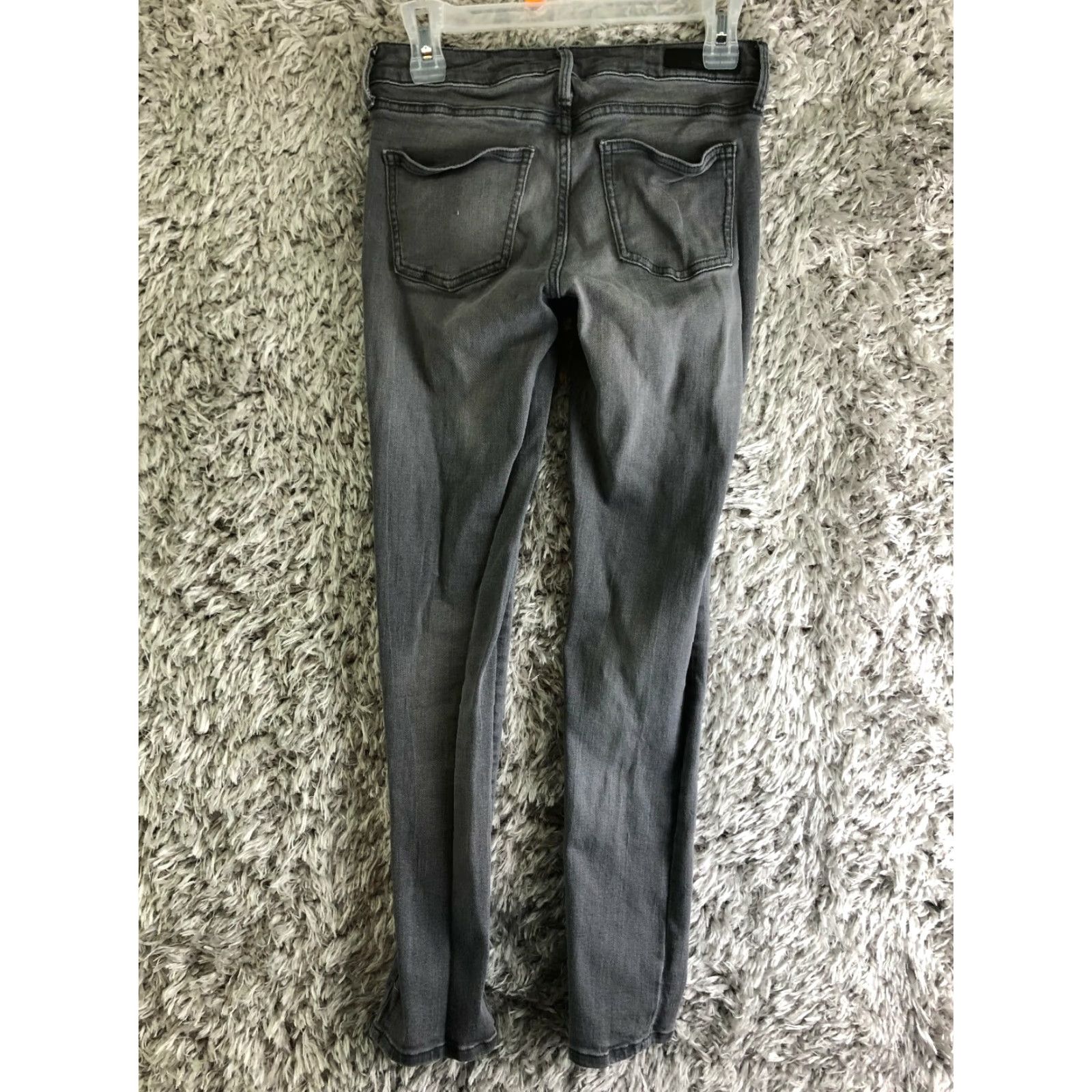 Calvin Klein Calvin Klein Ultimate Skinny Womens Size 2 Low Rise Medium Wash Gray Denim Jeans Size 26" / US 2 / IT 38 - 5 Thumbnail