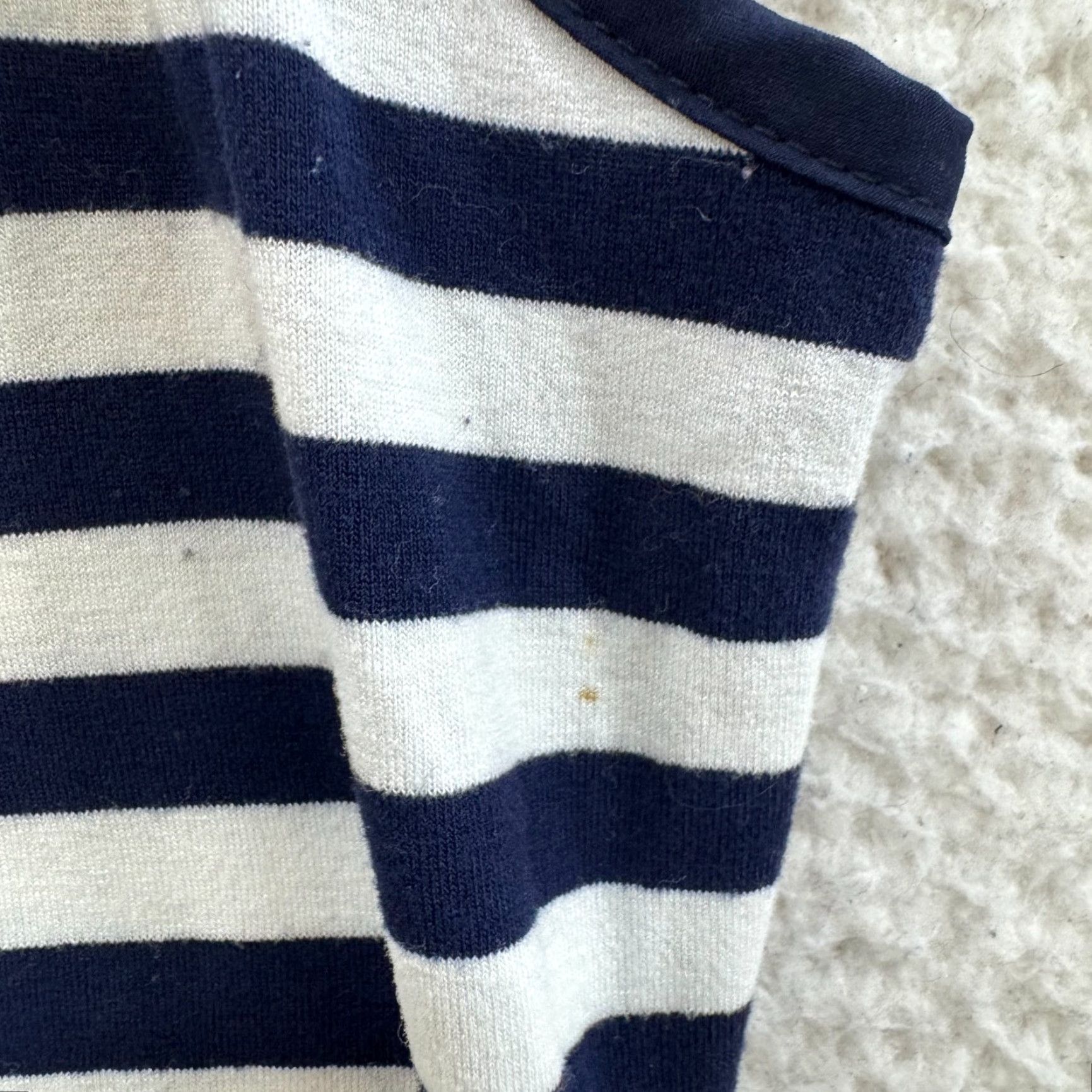 Express Y2K Vintage Camisole Tank Top XS Navy Blue White Striped Coastal Natutical Shirt XS Womens Size XS / US 0-2 / IT 36-38 - 5 Thumbnail