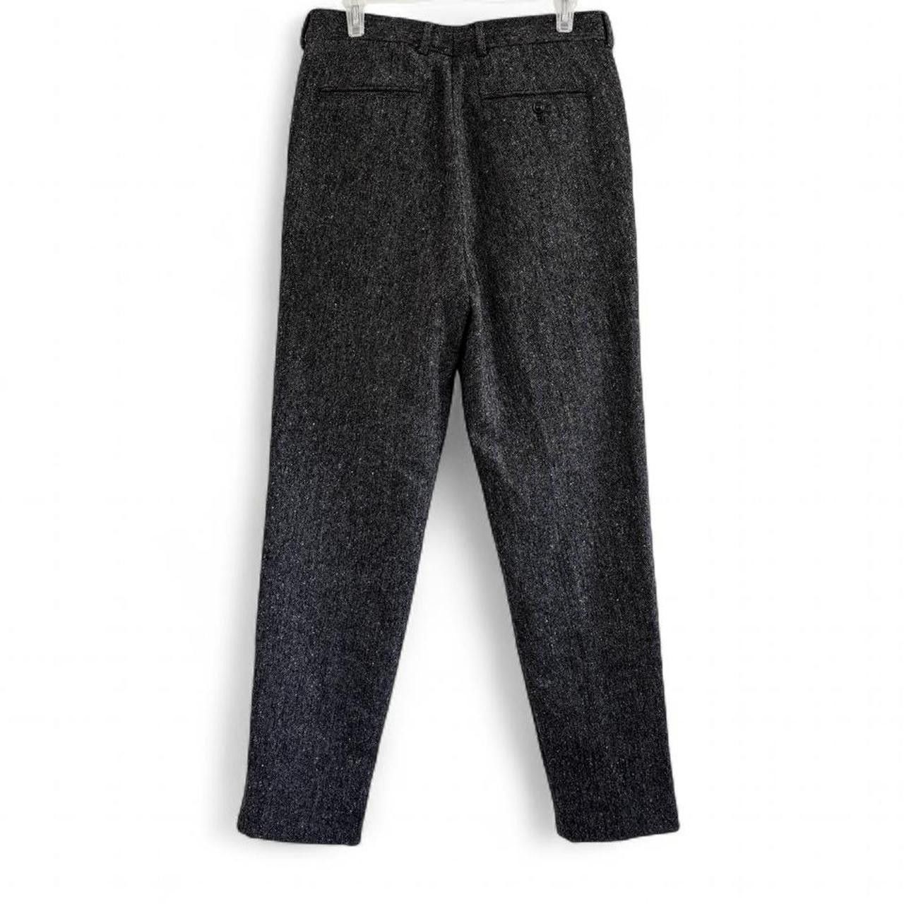 Todd Snyder Todd Snyder Charcoal Italian Donegal Tweed Trouser 31 Wool Size US 31 - 4 Thumbnail