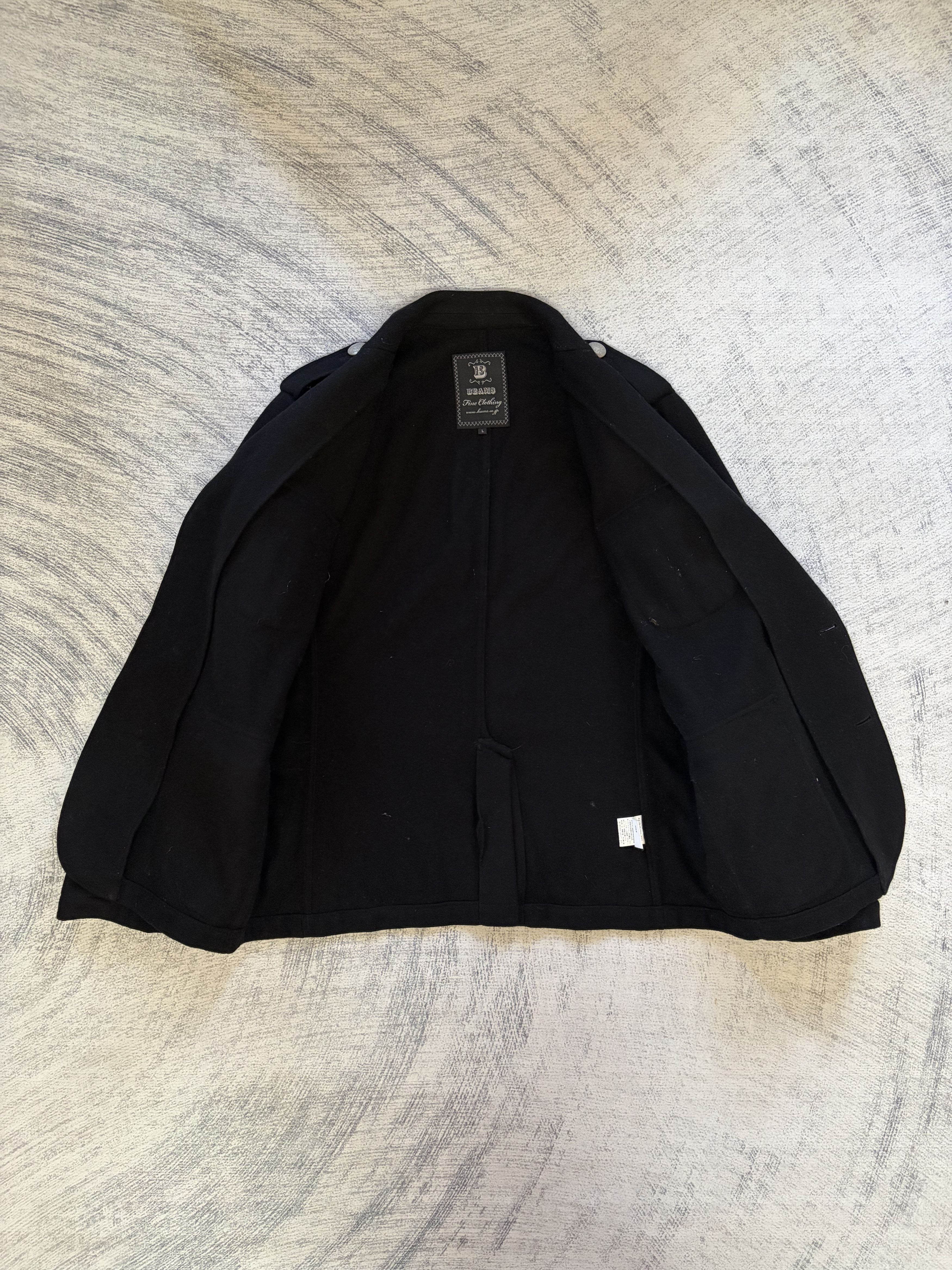 Beams Japan Beams Military Style Wool Blazer Silver Buttons Size US M / EU 48-50 / 2 - 8 Thumbnail
