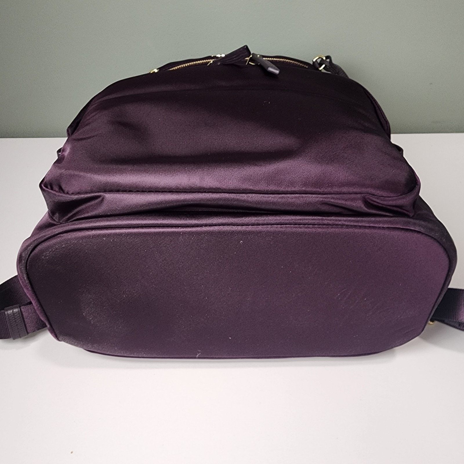 Tumi Tumi Voyageur HARRIET Laptop Backpack Black Berry Purple Size ONE SIZE - 7 Thumbnail
