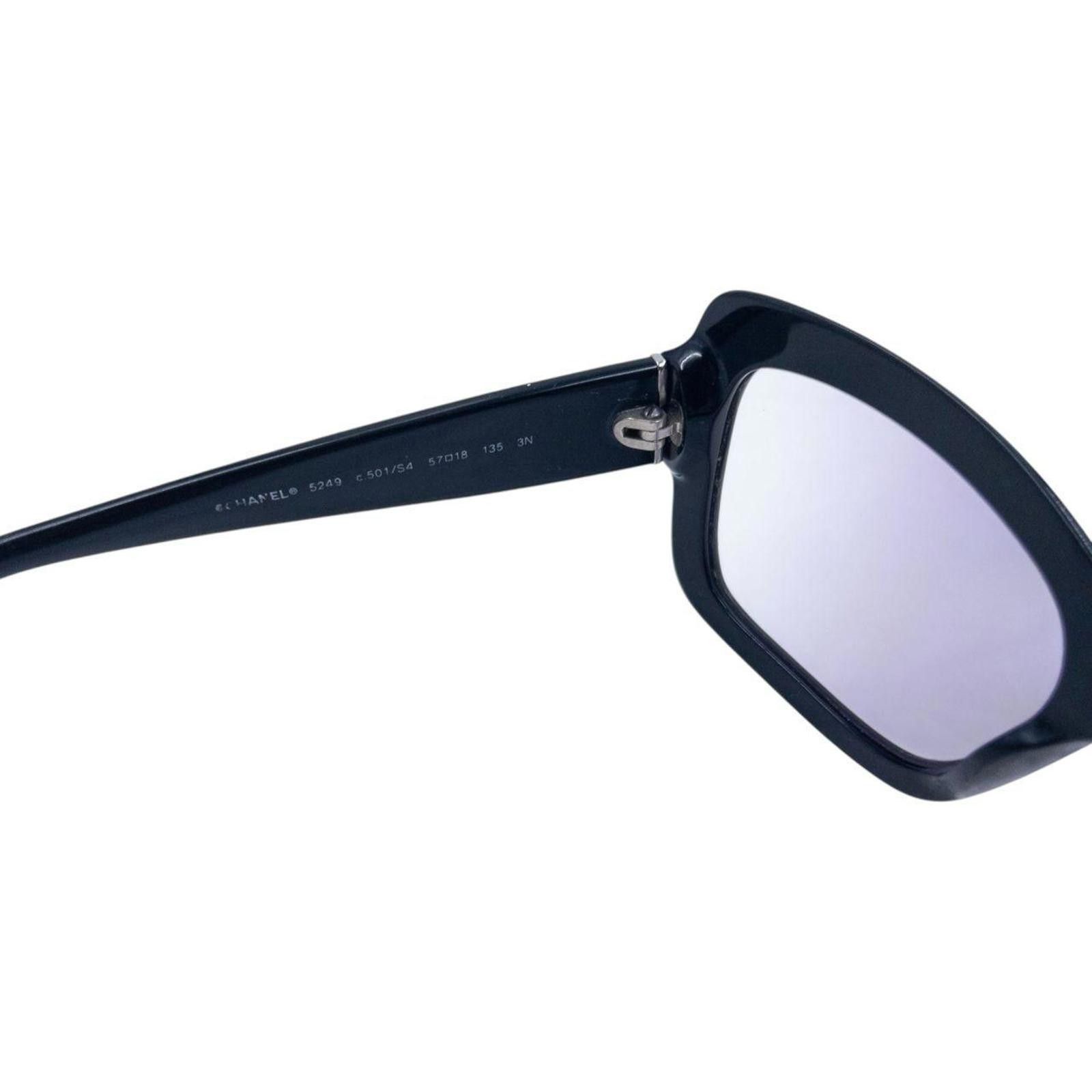 Chanel Vintage 2000s Chanel Flower Sunglasses Size ONE SIZE - 6 Thumbnail