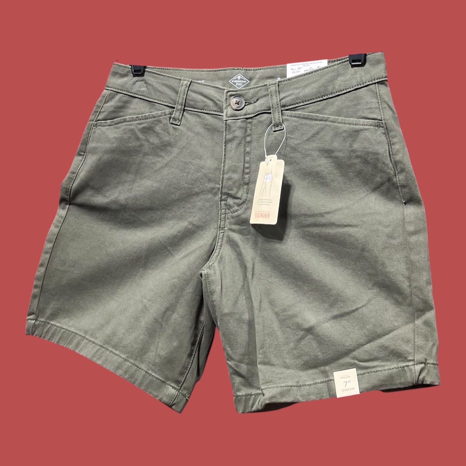 Other St. John's Bay - Women's Mid-Rise Secretly Slender 7" Inseam Size 26" / US 2 / IT 38 - 8 Thumbnail